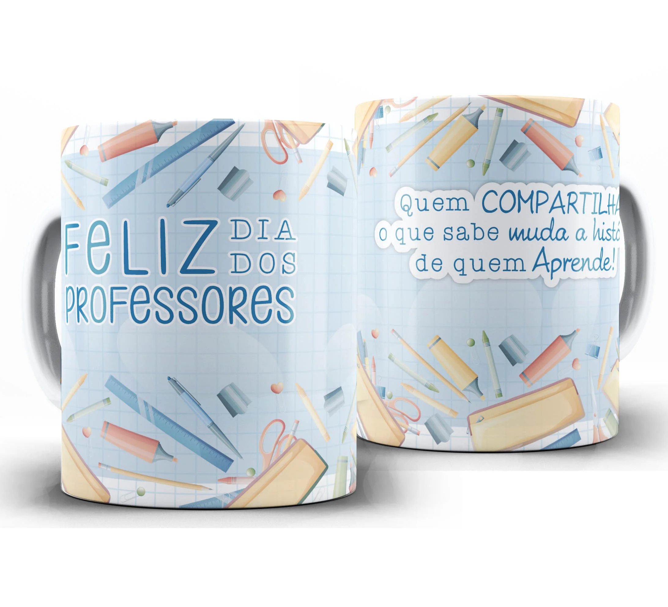 Caneca Personalizada Feliz Dia dos Professores — W49 — Feliz dia dos Professores