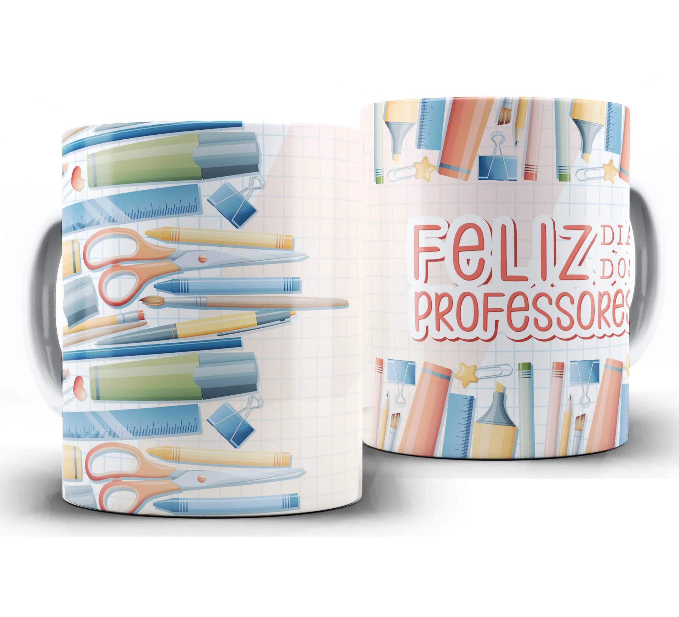 Caneca Personalizada Feliz Dia dos Professores — W51 — Feliz dia dos Professores