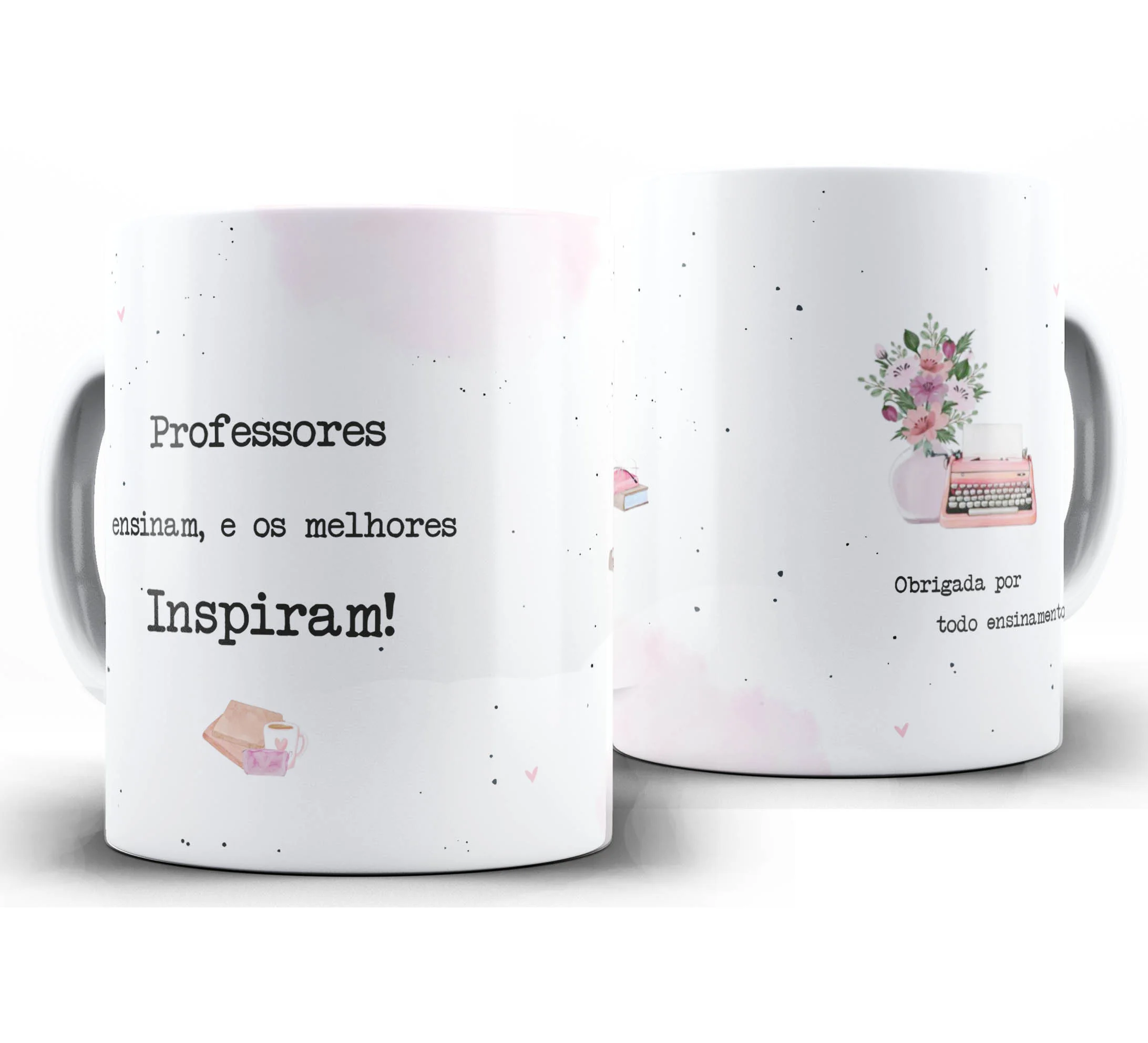 Caneca Personalizada Feliz Dia dos Professores — W65 — Professores