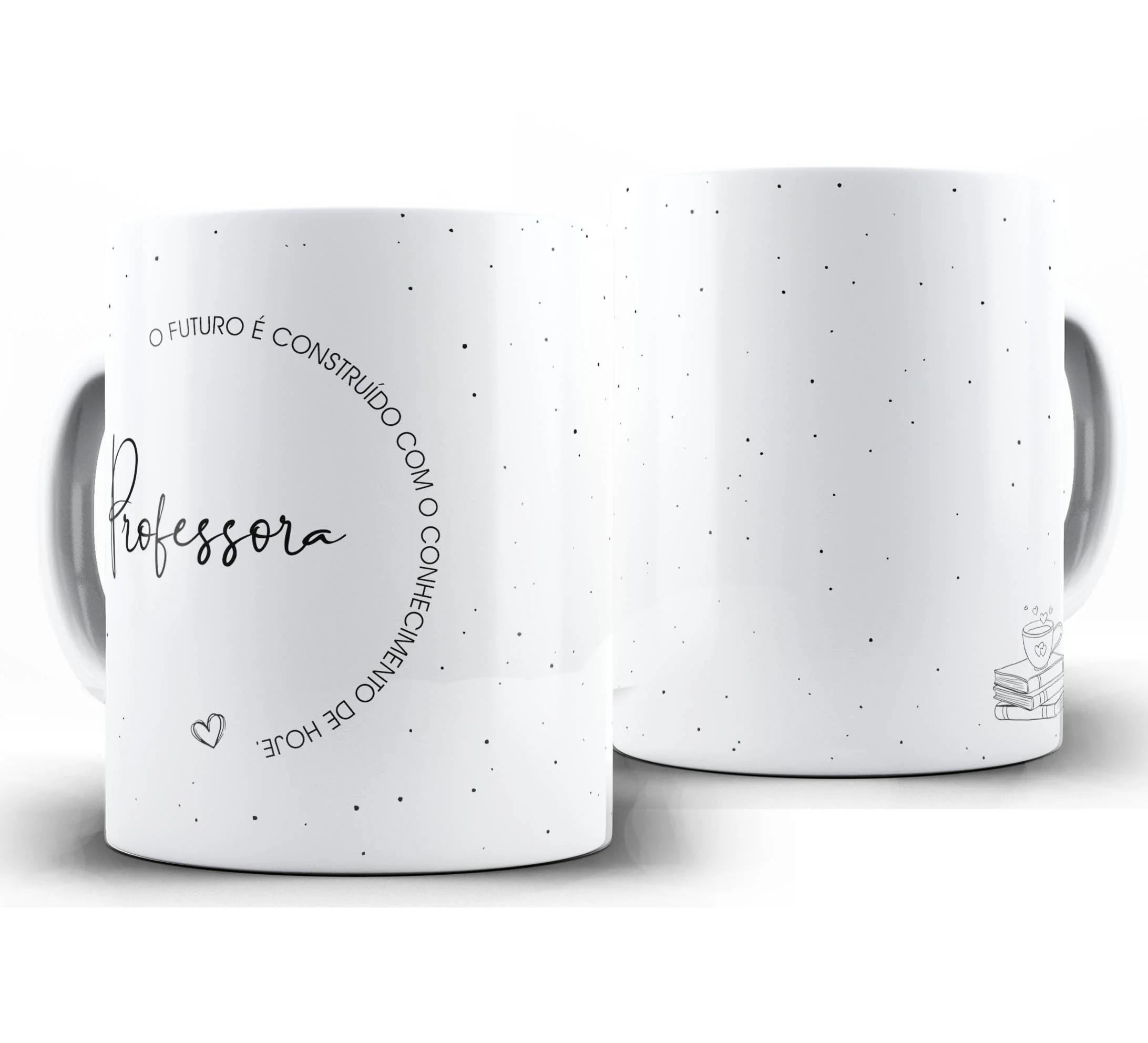 Caneca Personalizada Feliz Dia dos Professores — W72 — Professora