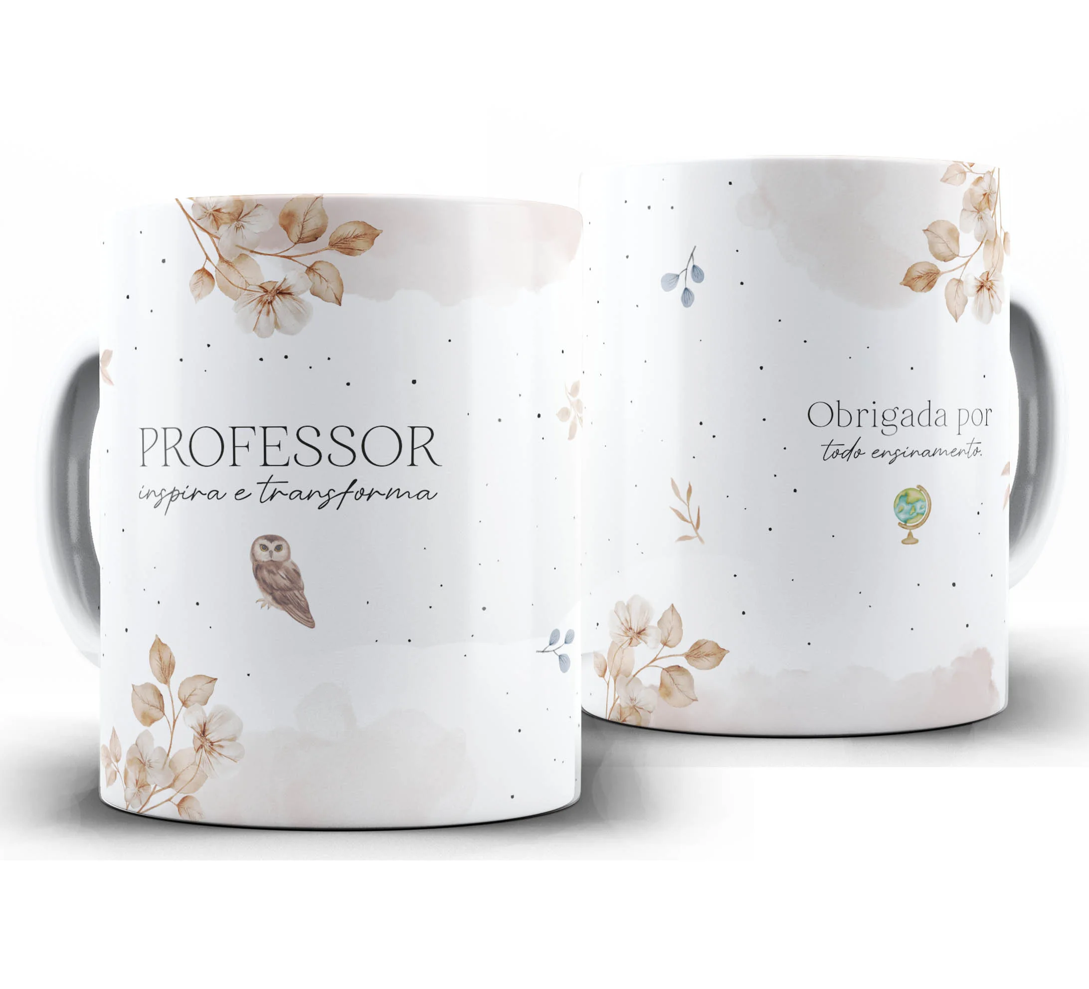 Caneca Personalizada Feliz Dia dos Professores — W74 — Professor