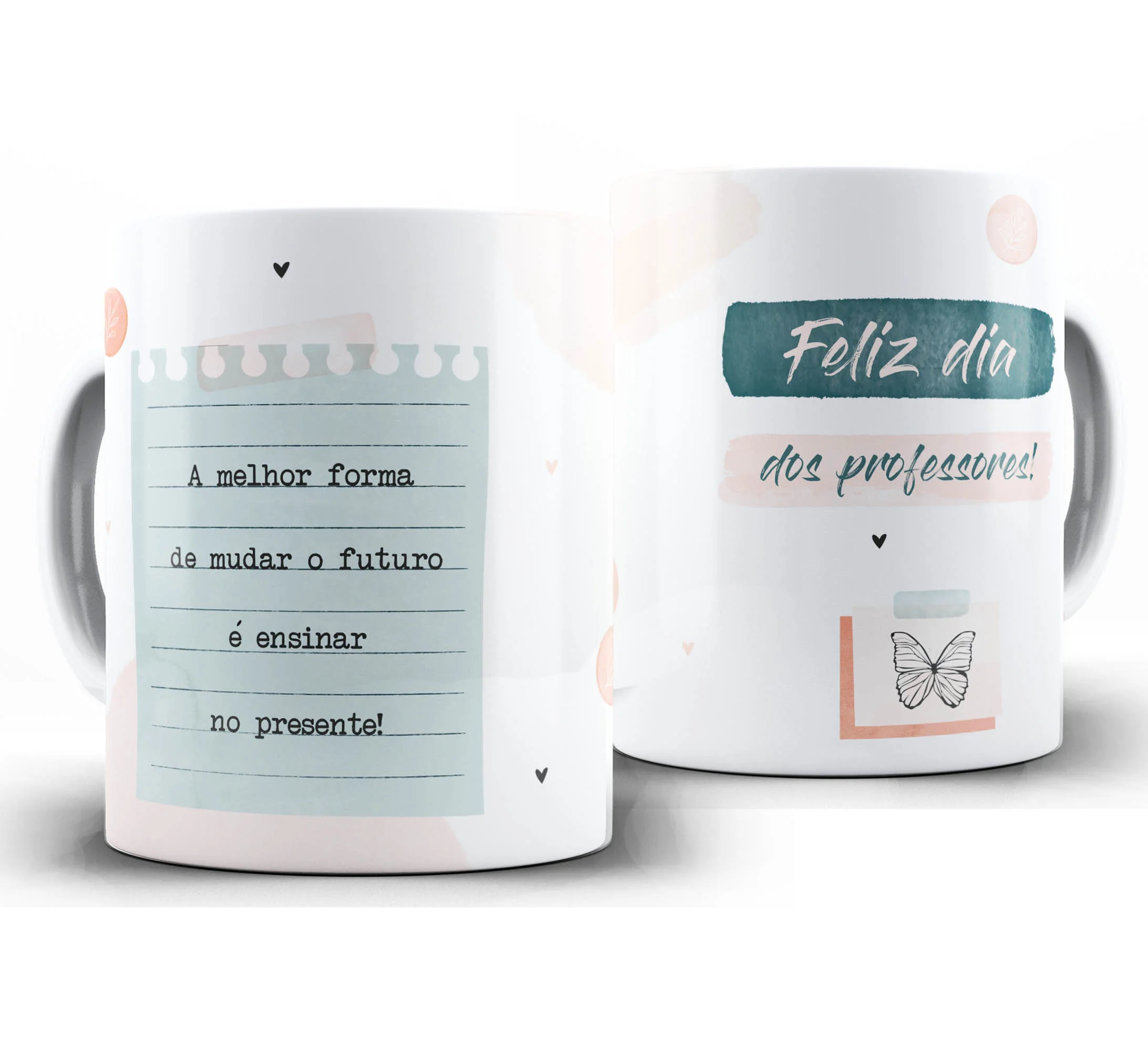Caneca Personalizada Feliz Dia dos Professores — W77 — Feliz dia dos Professores