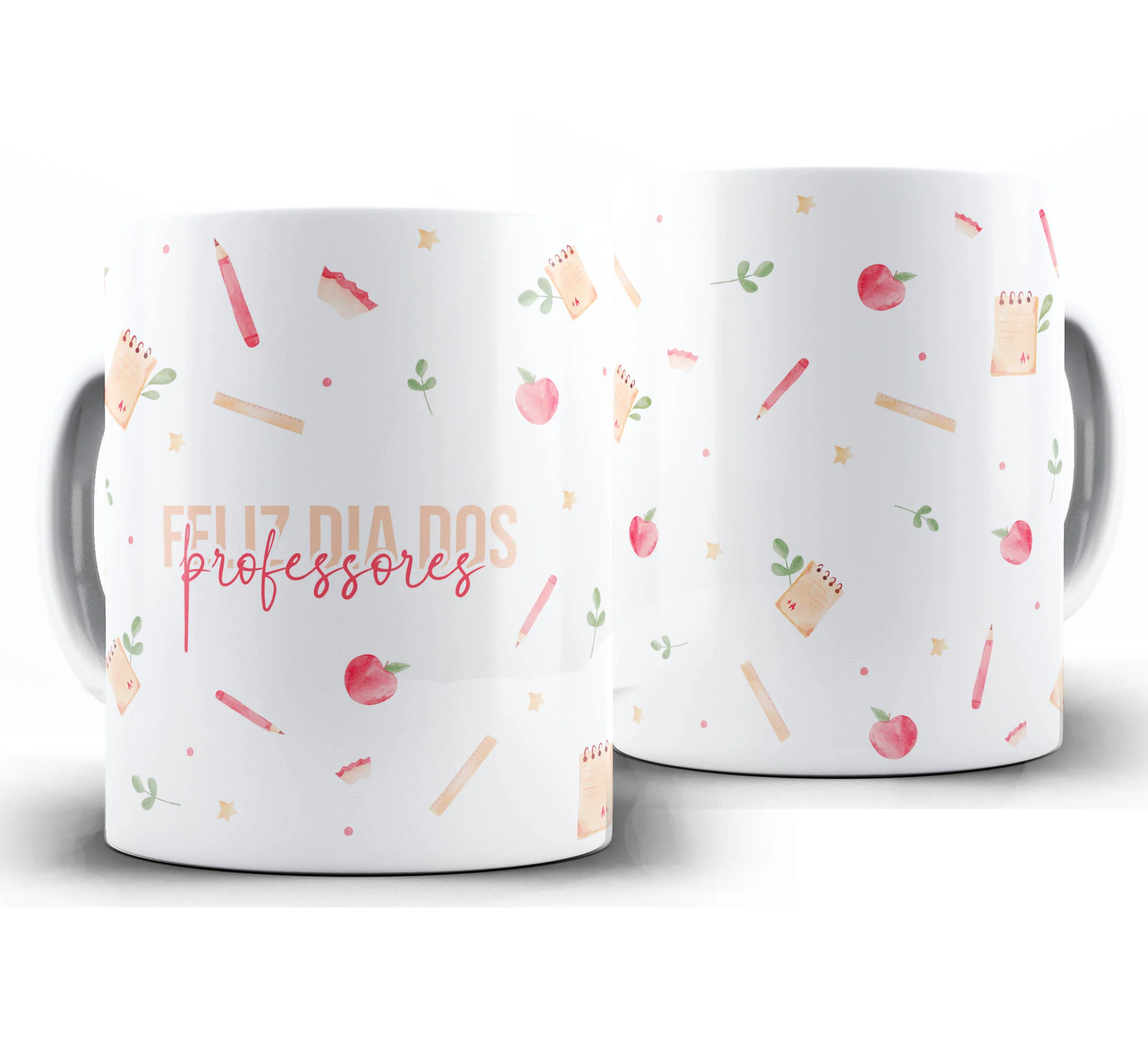 Caneca Personalizada Feliz Dia dos Professores — W78 — Feliz dia dos Professores