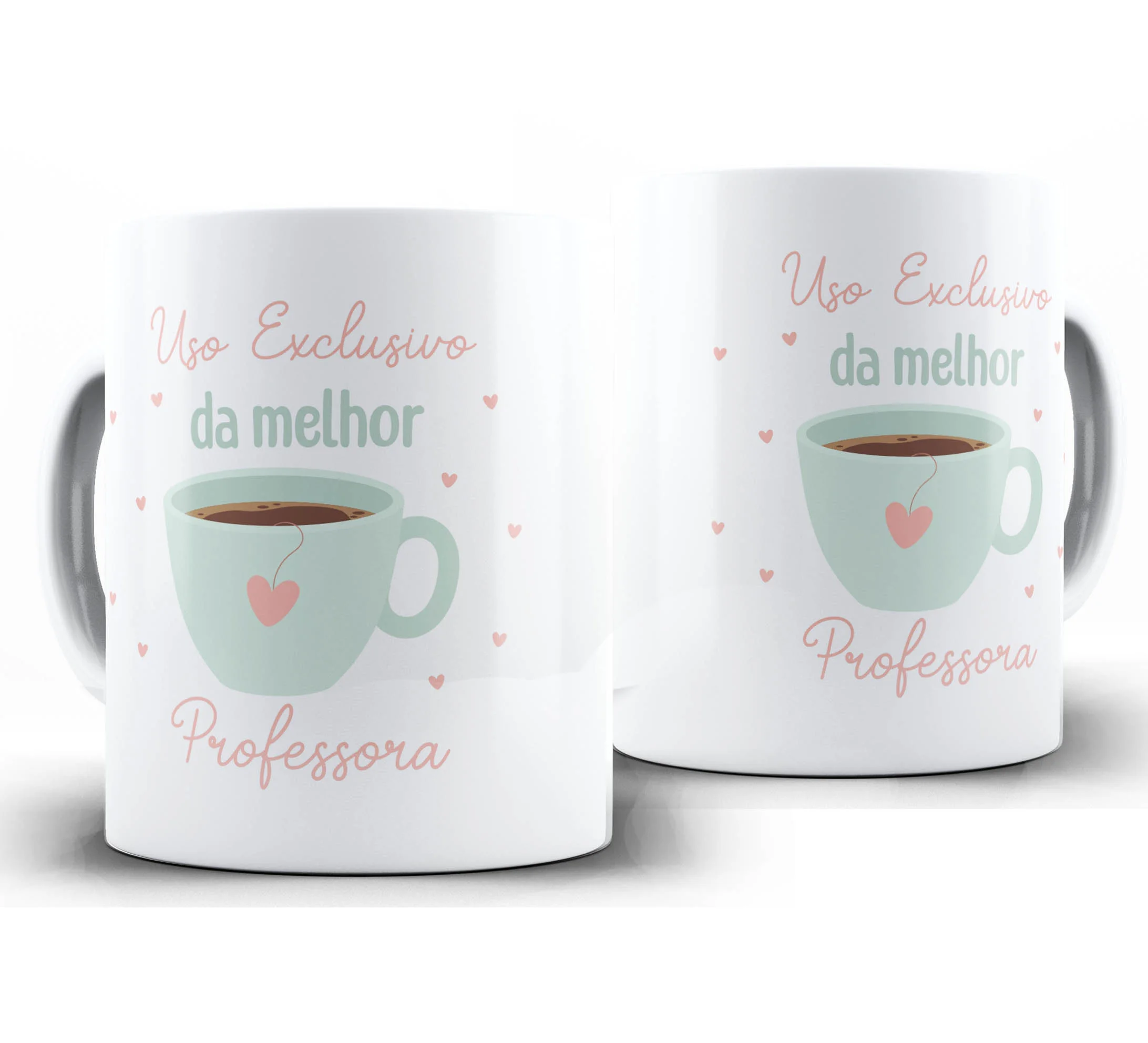 Caneca Personalizada Feliz Dia dos Professores — W86 — Uso Exclusivo