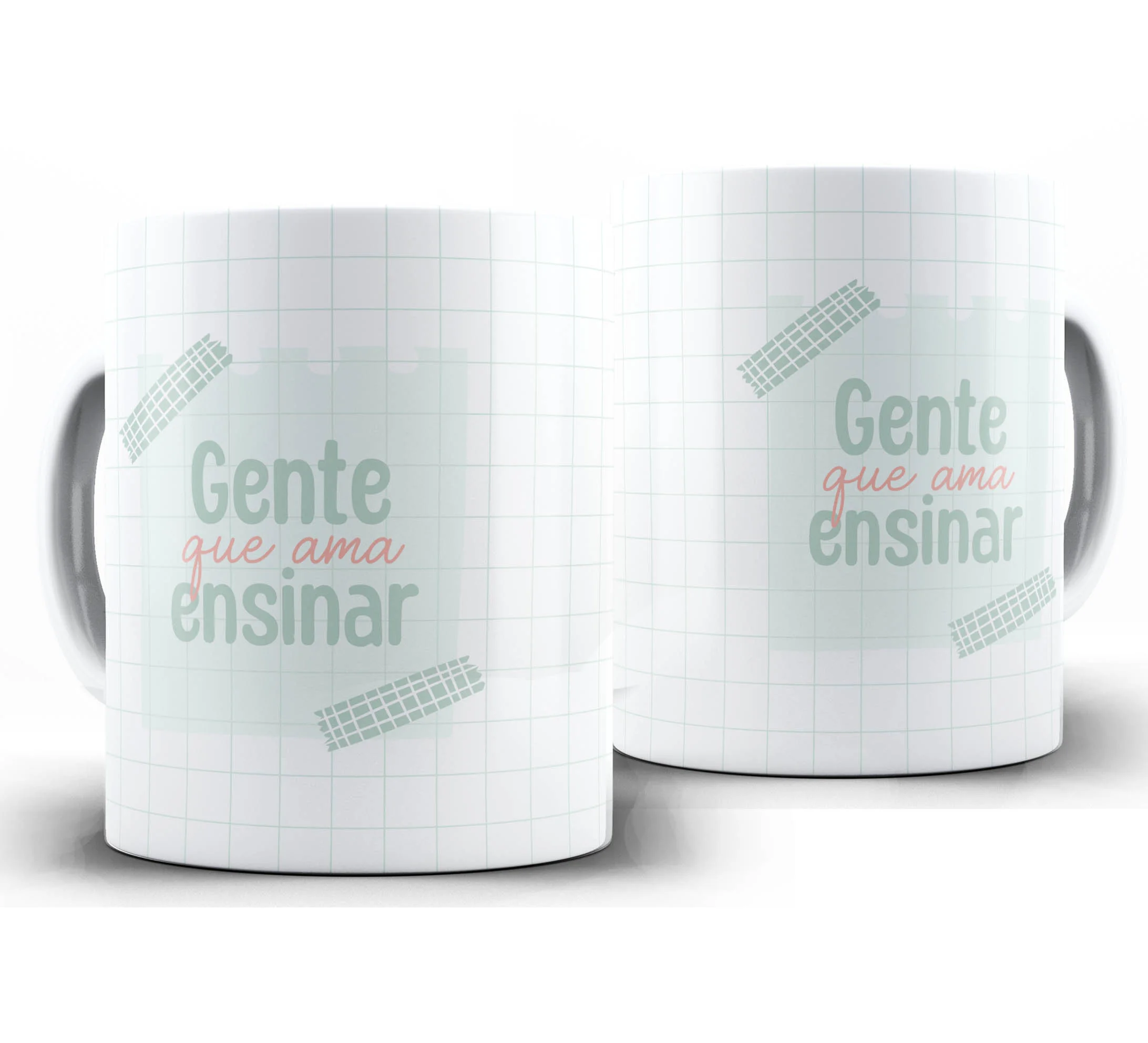 Caneca Personalizada Feliz Dia dos Professores — W90 — Gente que ama Ensinar