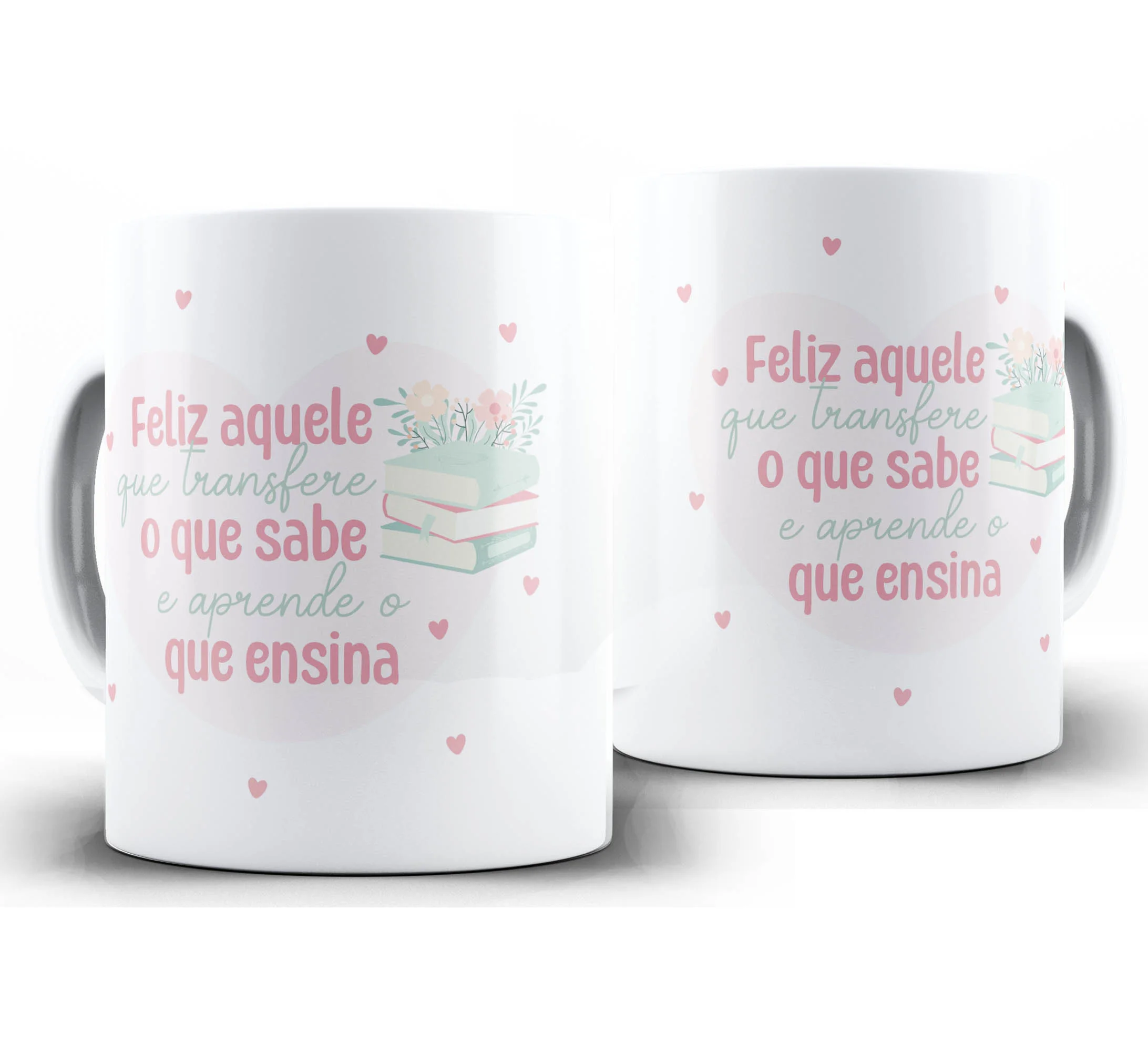 Caneca Personalizada Feliz Dia dos Professores — W92 — Feliz Aquele