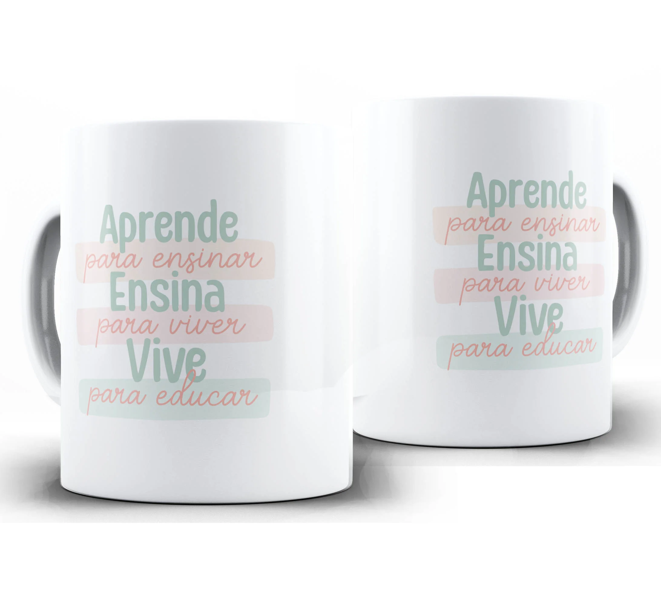 Caneca Personalizada Feliz Dia dos Professores — W95 — Aprende Para Ensinar