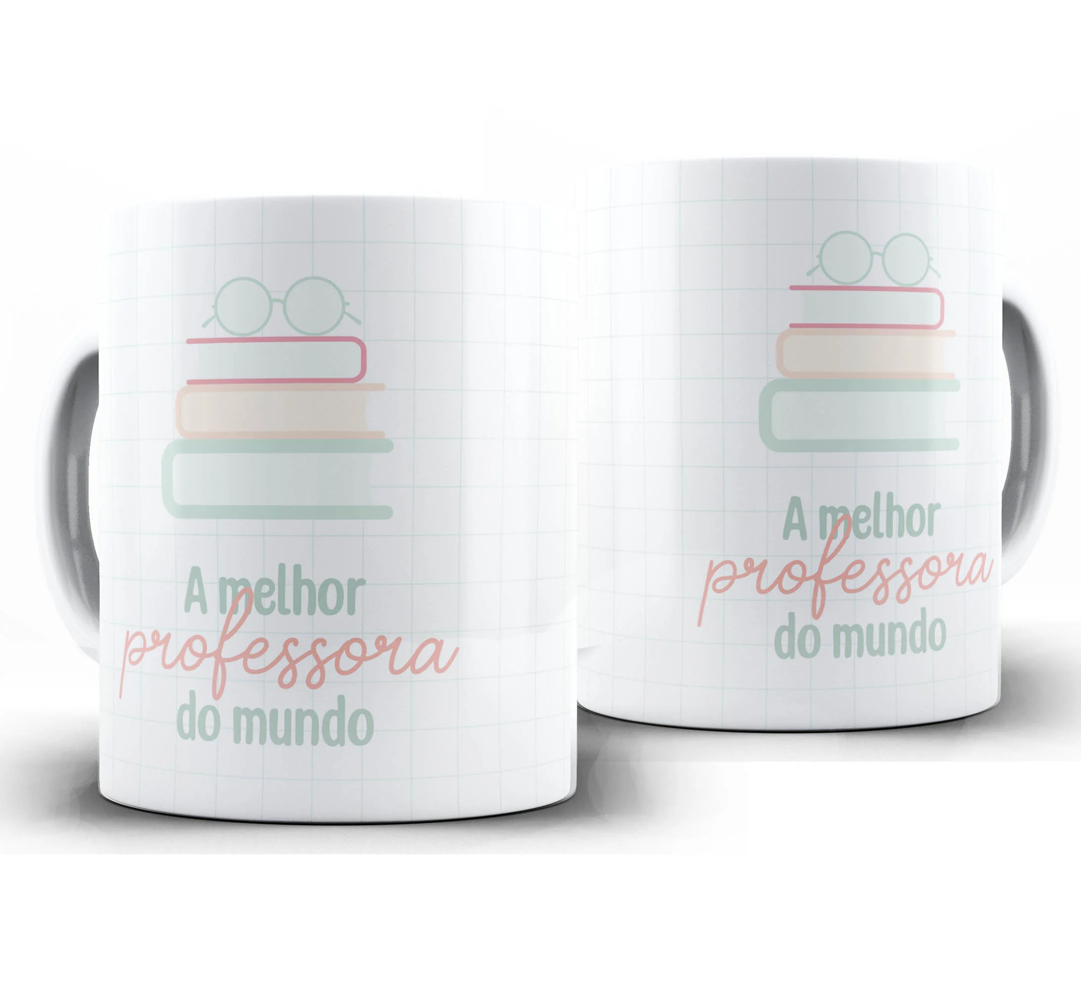Caneca Personalizada Feliz Dia dos Professores — W97 — A Melhor Professora