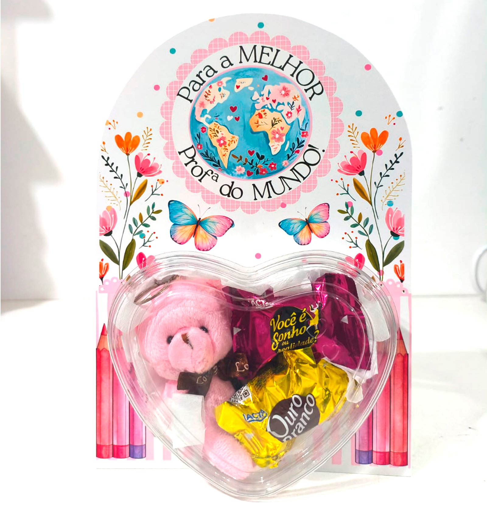 Cartão Gigante  - Feliz dia dos Professores — A Melhor Professora