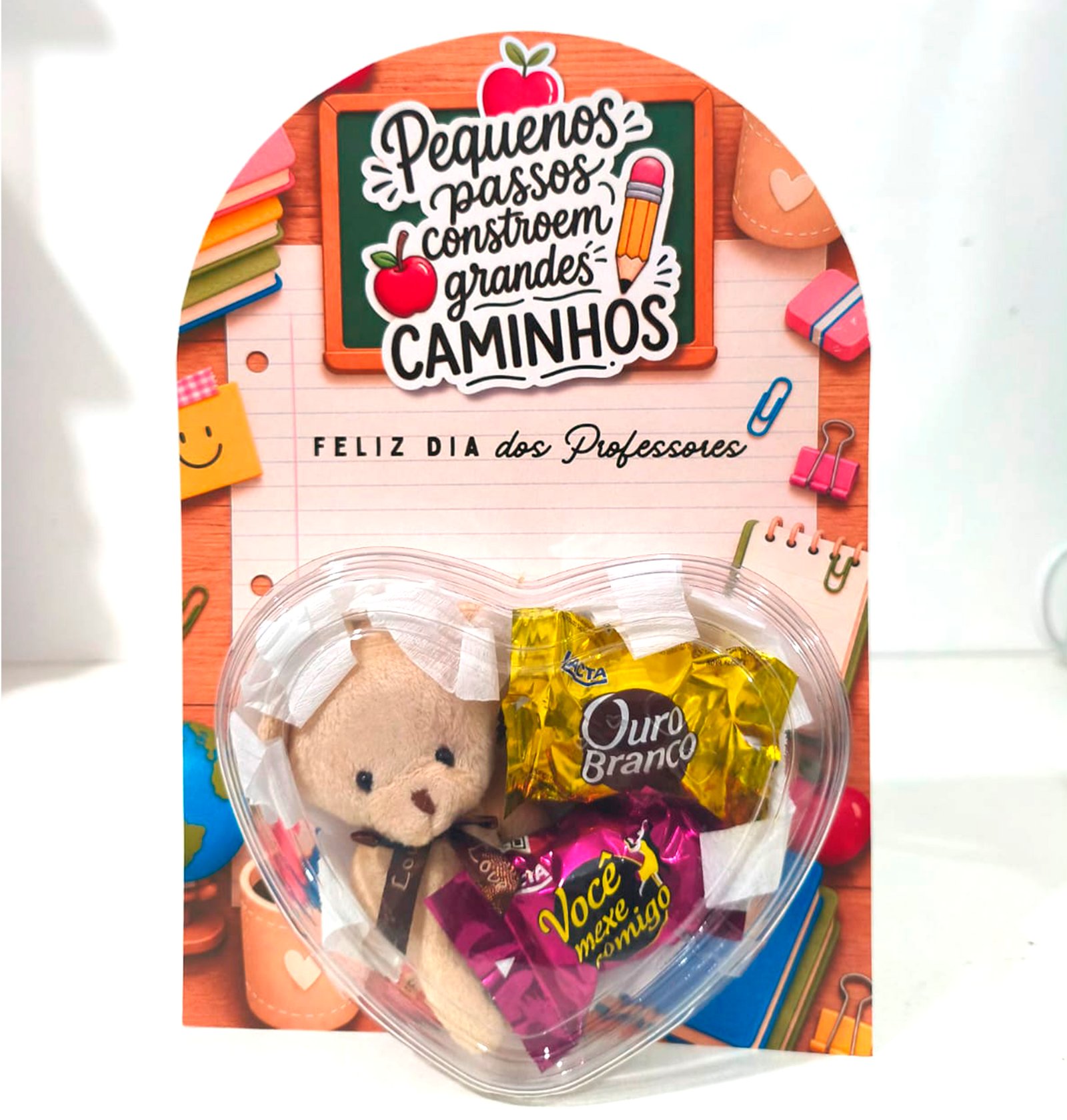 Cartão Gigante  - Feliz dia dos Professores — Pequenos Passos