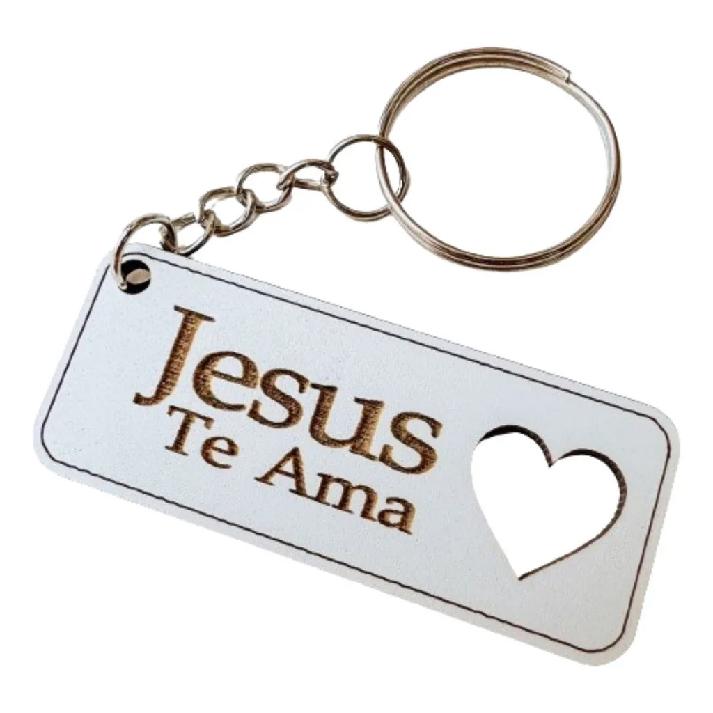 Lembrancinha Chaveiro Jesus Te Ama Igreja Brinde Mdf