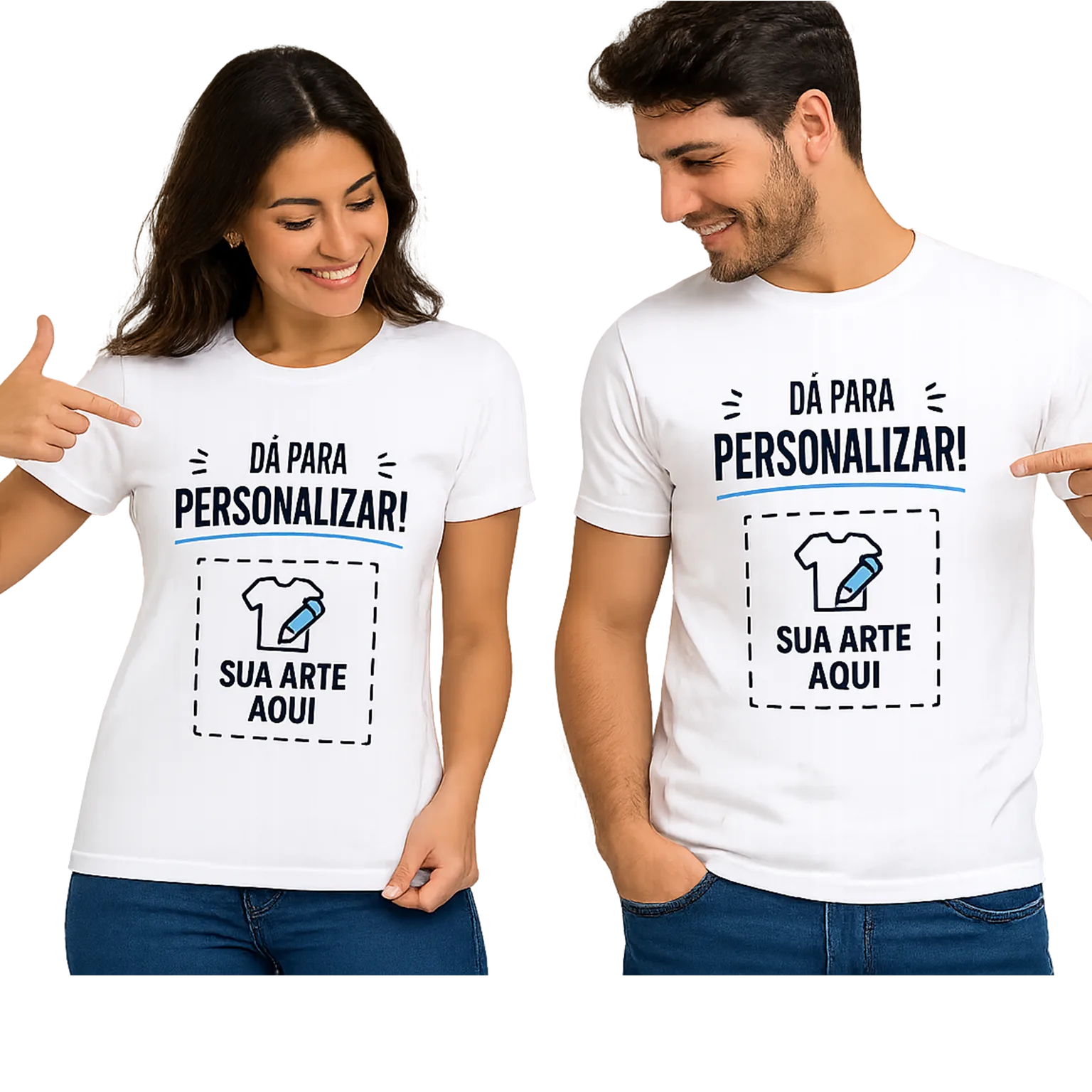 Camisetas personalizada de Poliester adulto - AT Presentes São Paulo