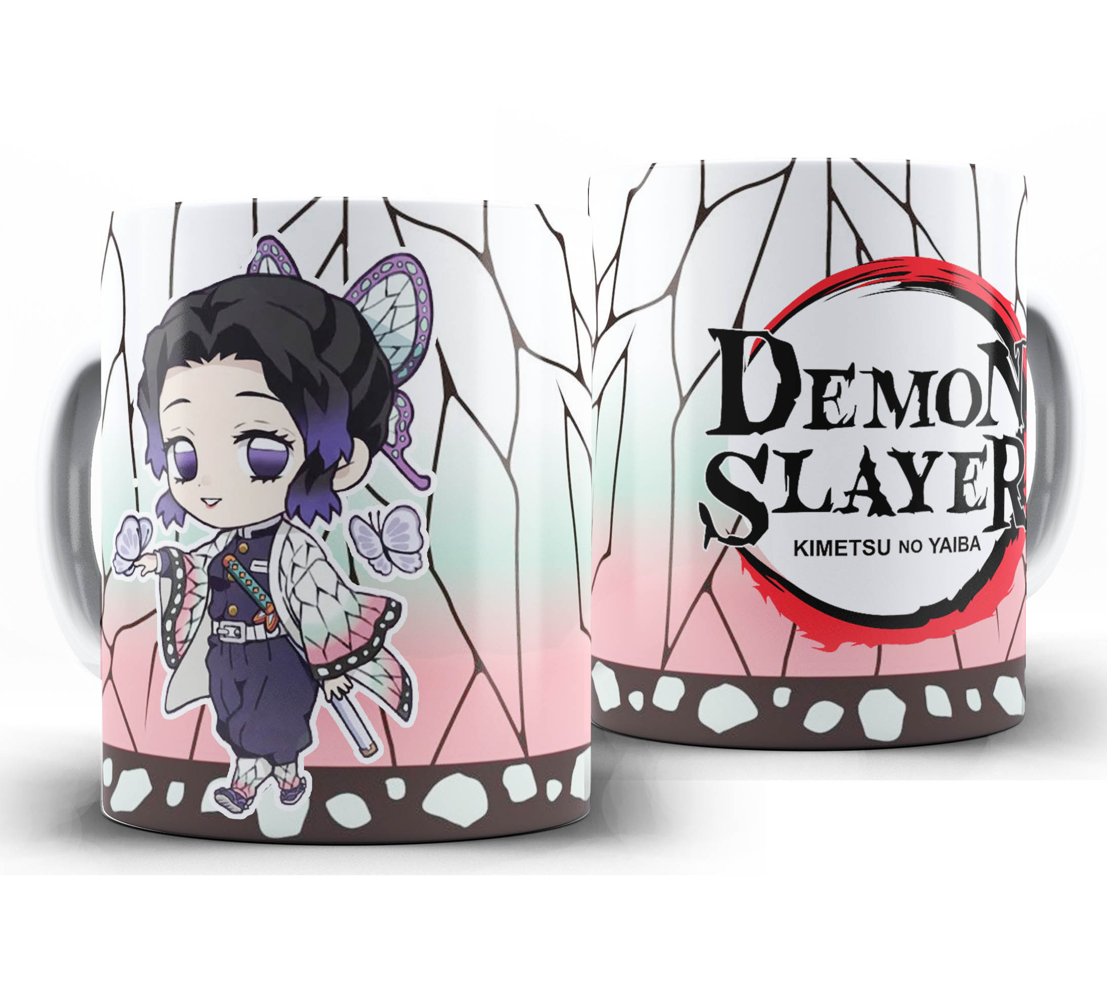 Caneca Anime - Demon Slayer Kimetsu no Yaiba Chibi - Shinobu Kocho #1