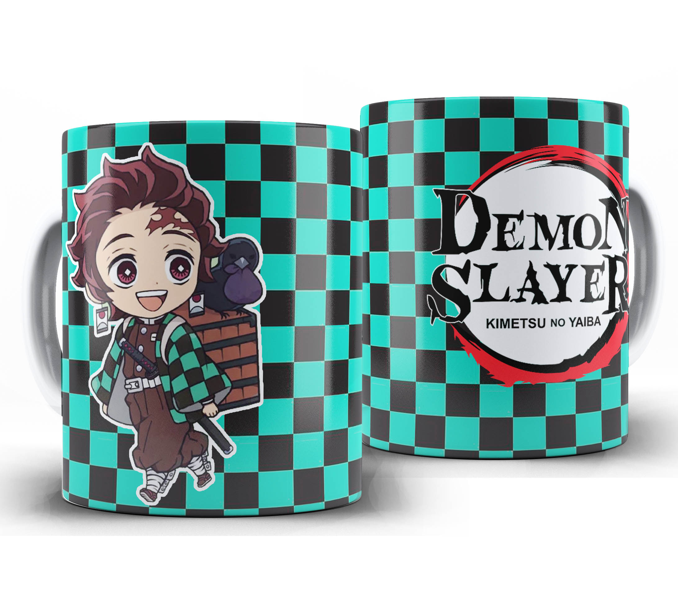 Caneca Anime - Demon Slayer Kimetsu no Yaiba Chibi - Tanjiro Kamado #1