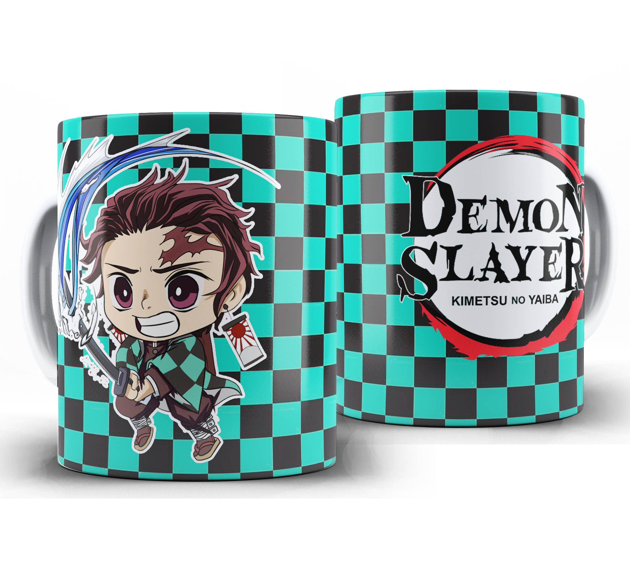 Caneca Anime - Demon Slayer Kimetsu no Yaiba Chibi - Tanjiro Kamado #2