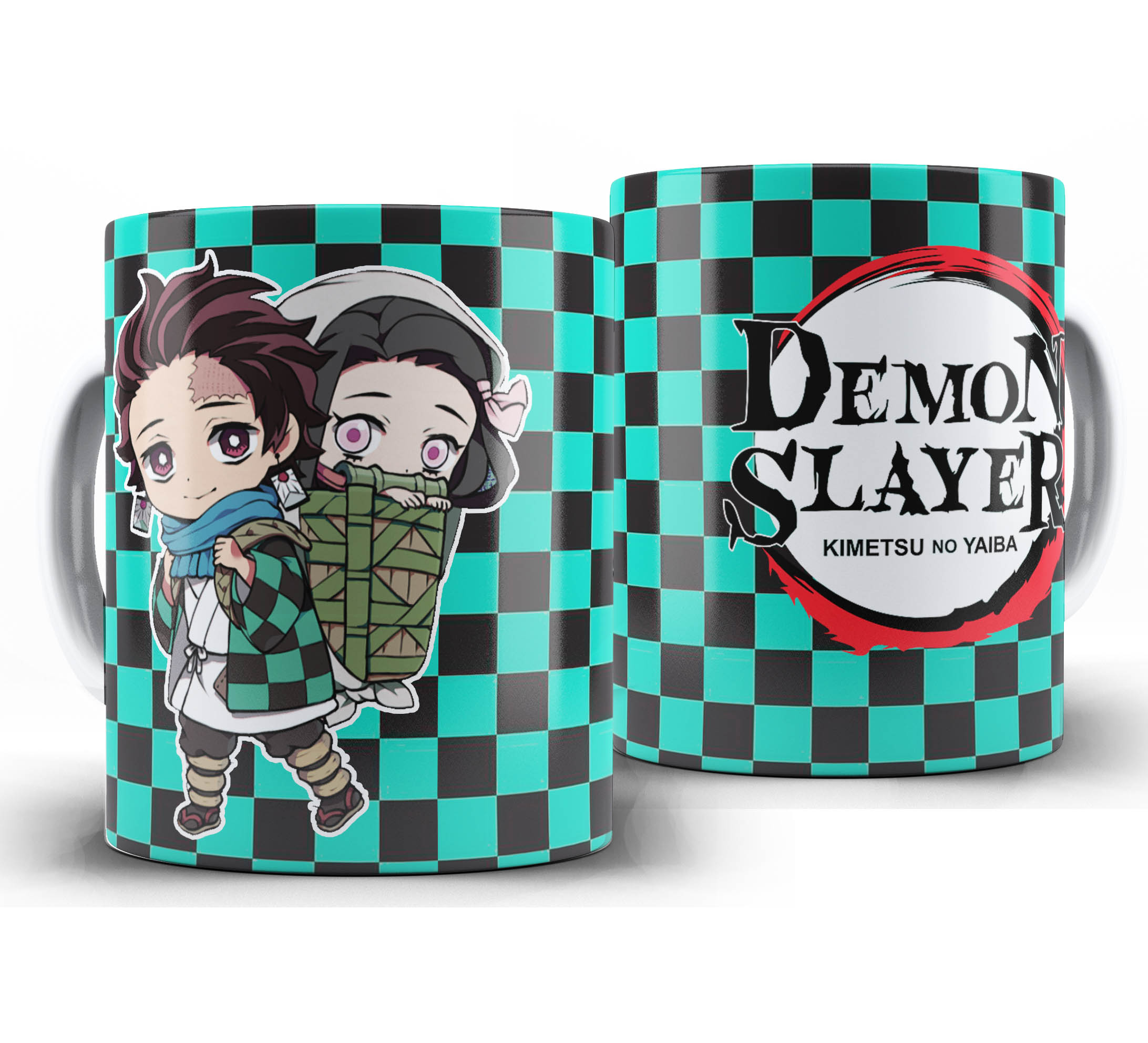 Caneca Anime - Demon Slayer Kimetsu no Yaiba Chibi - Tanjiro Kamado #3