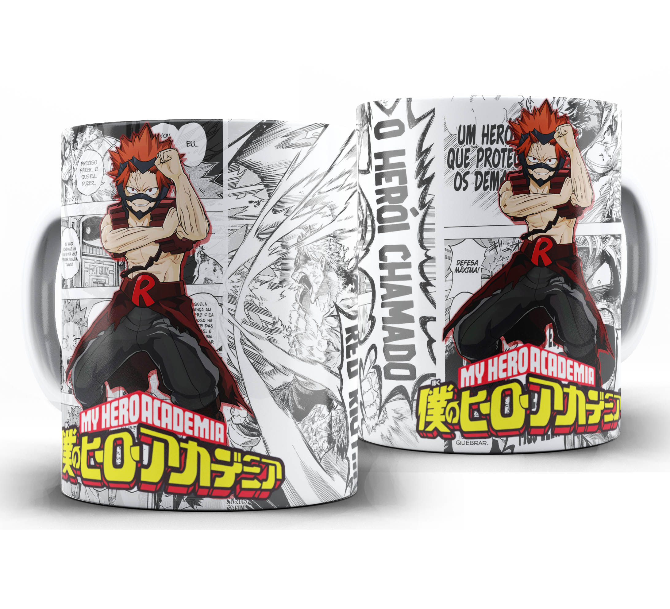Caneca Anime Mangá - Boku no Hero Academia - Eijiro Kirshima #1