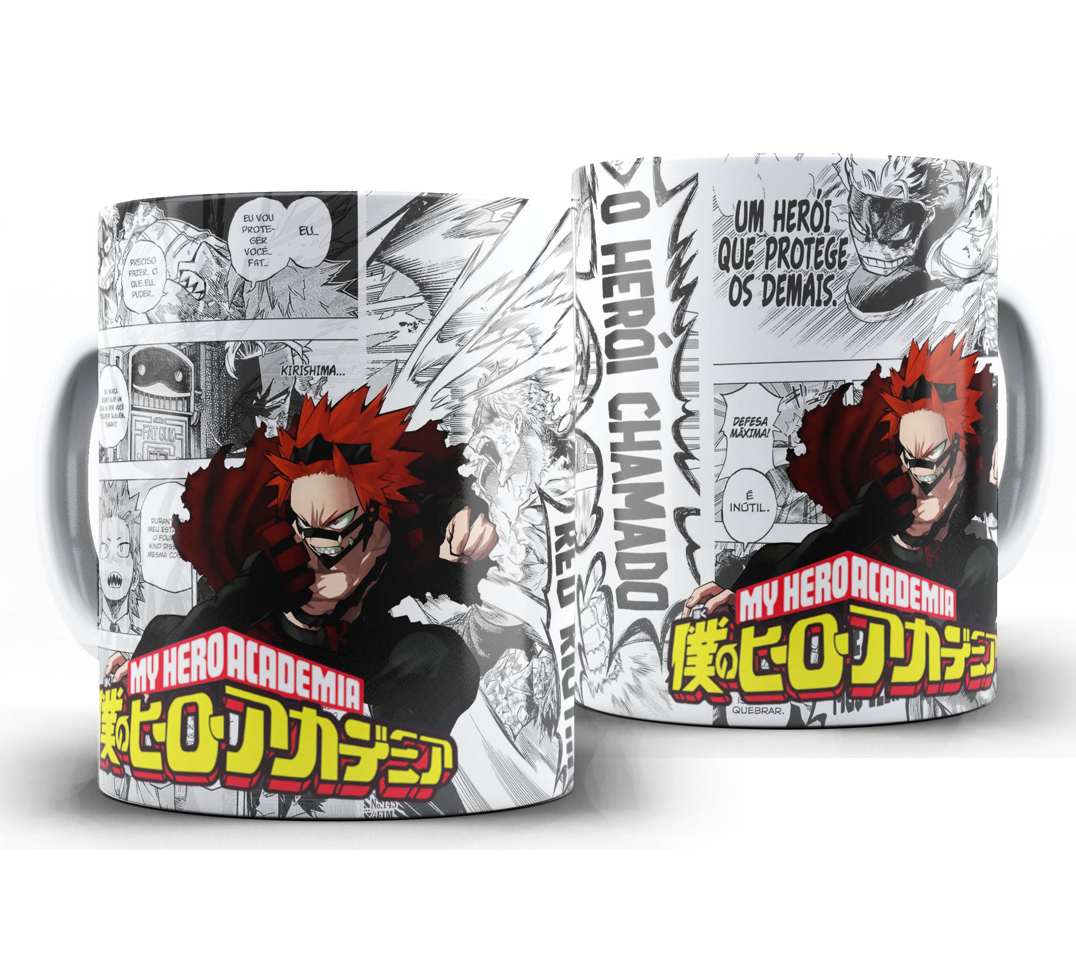Caneca Anime Mangá - Boku no Hero Academia - Eijiro Kirshima #3