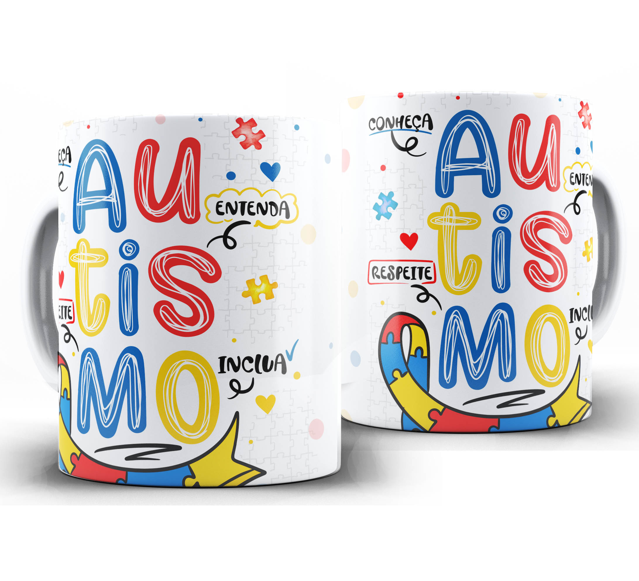 Caneca Autismo - Etenda respeite inclua A2