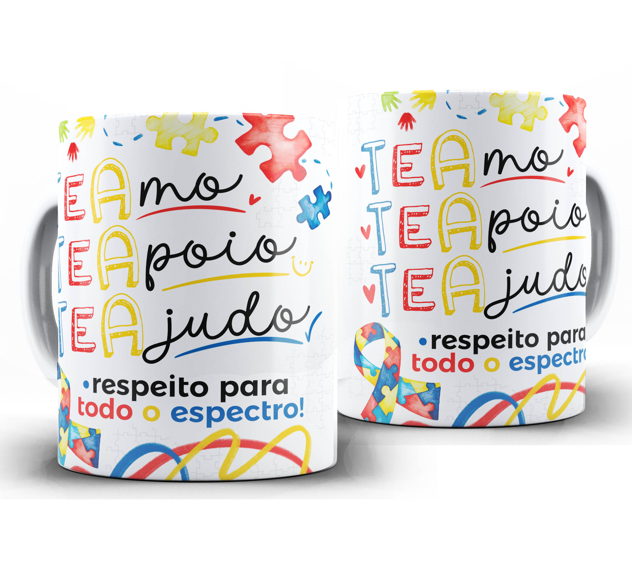 Caneca Autismo - Respeito para todo o aspecto A2