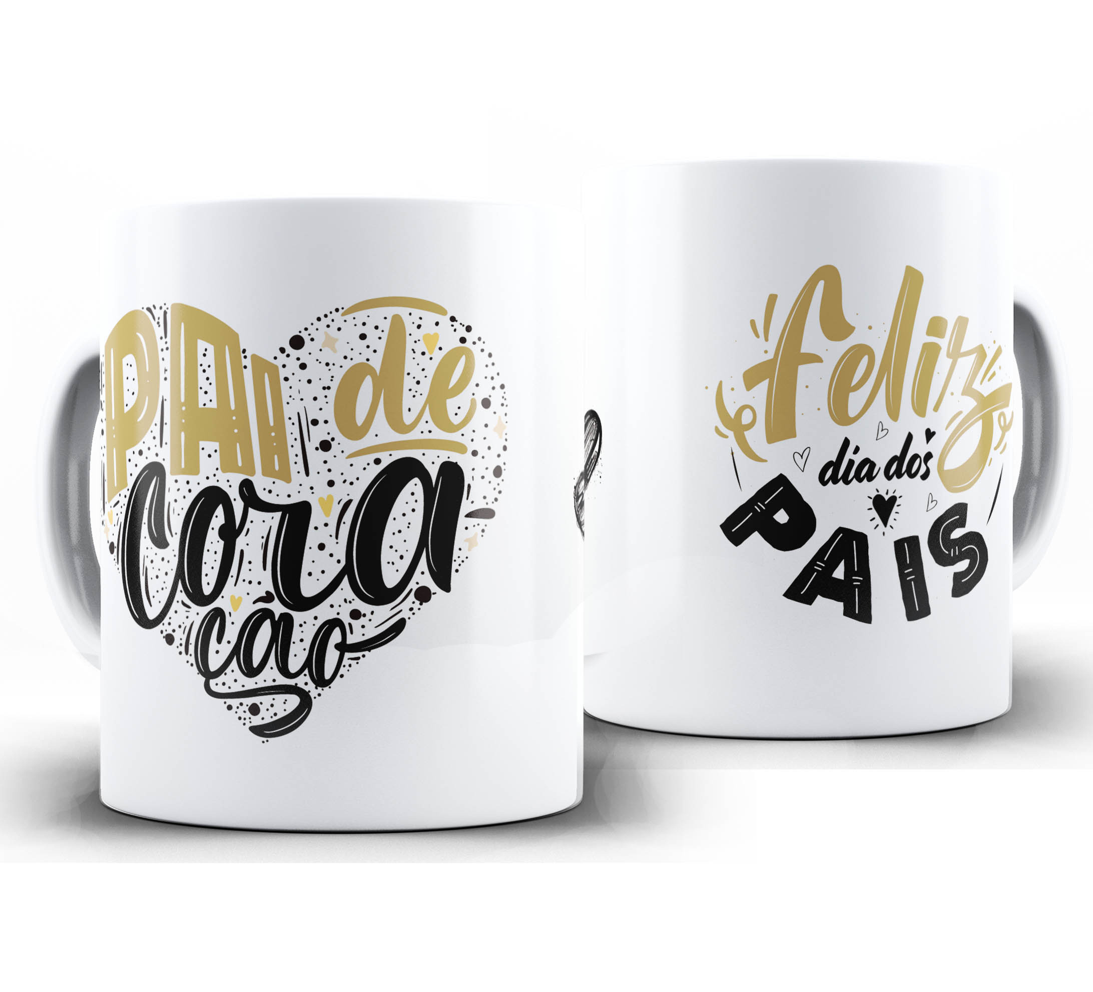 Caneca dia dos Pais W11 - Pai de Coração
