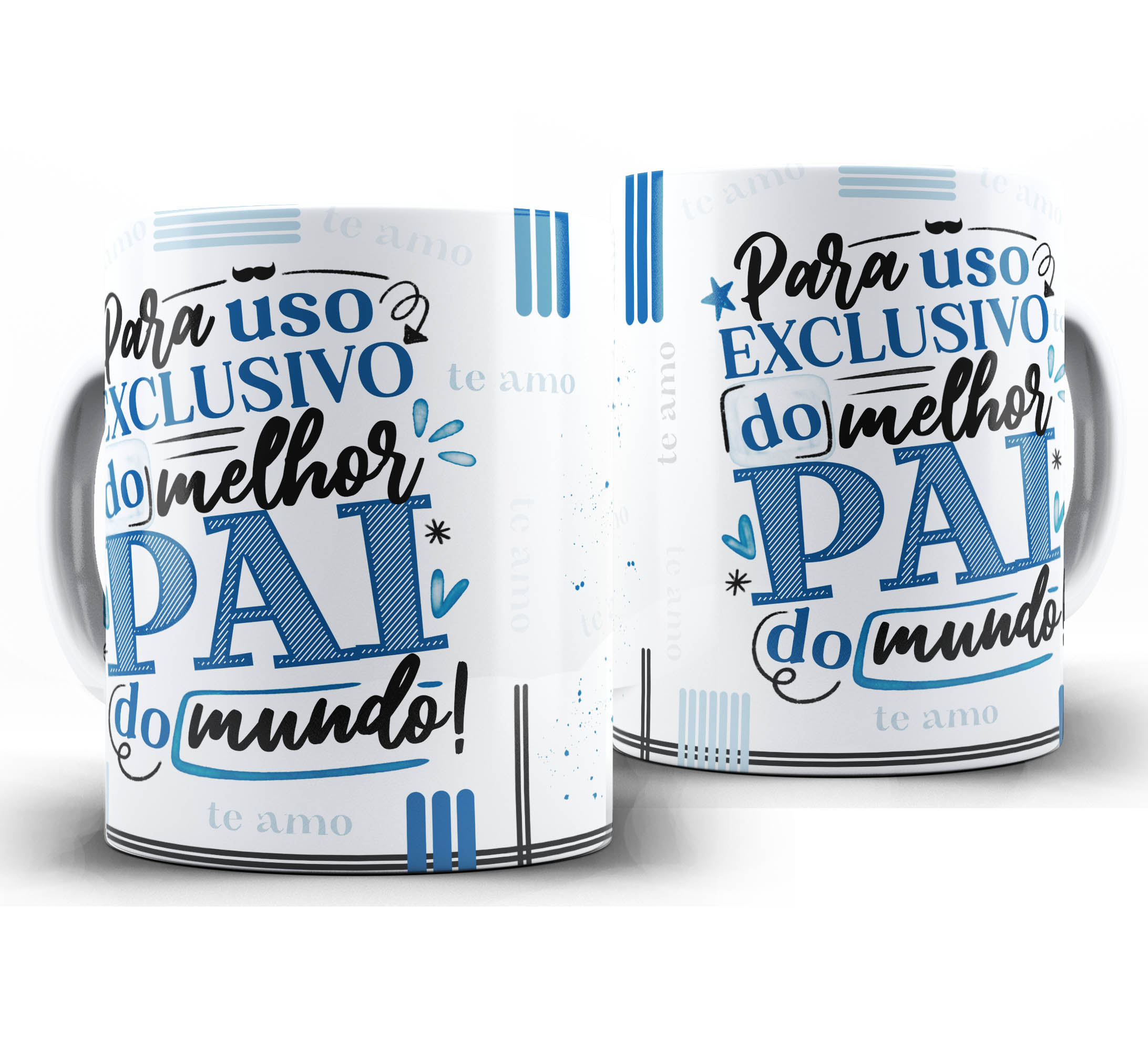 Caneca dia dos Pais W43 - Para uso exclusivo do melhor pai