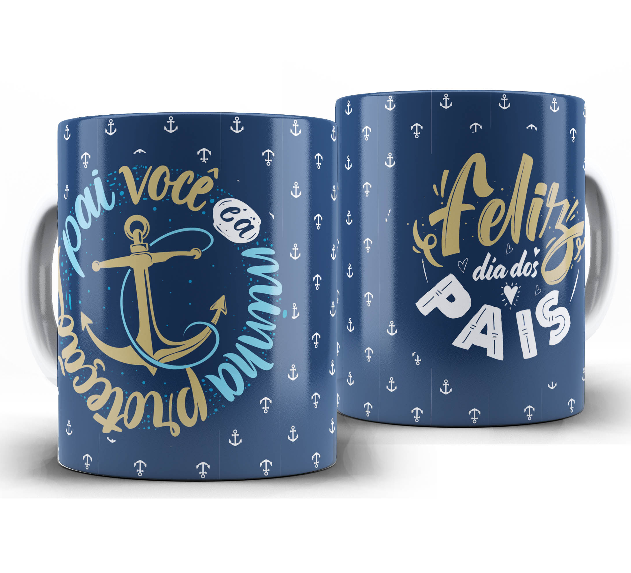Caneca dia dos Pais W5 - Pai Você é a Minha Proteção