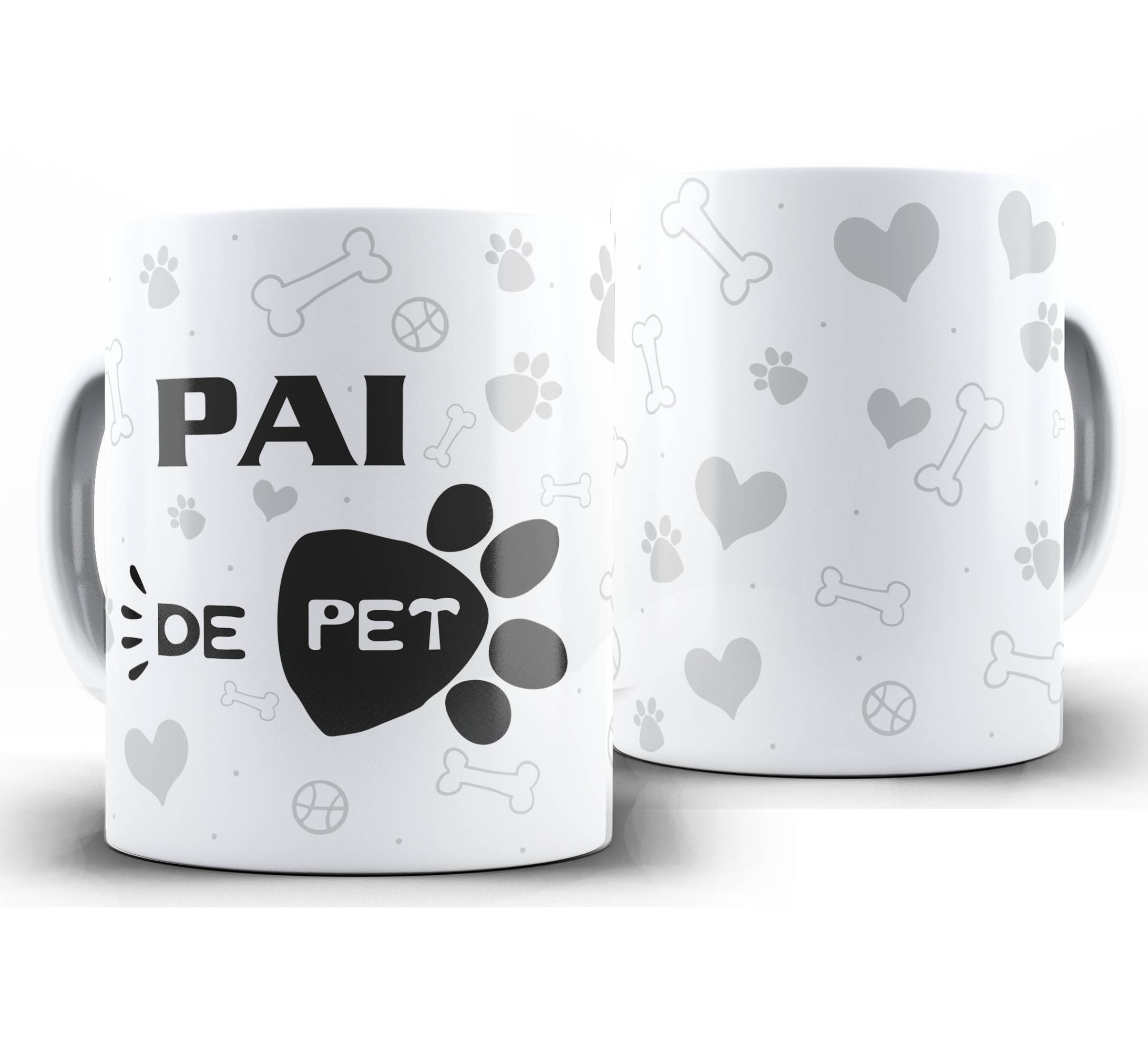 Caneca dia dos Pais W50 - Pai de Pet