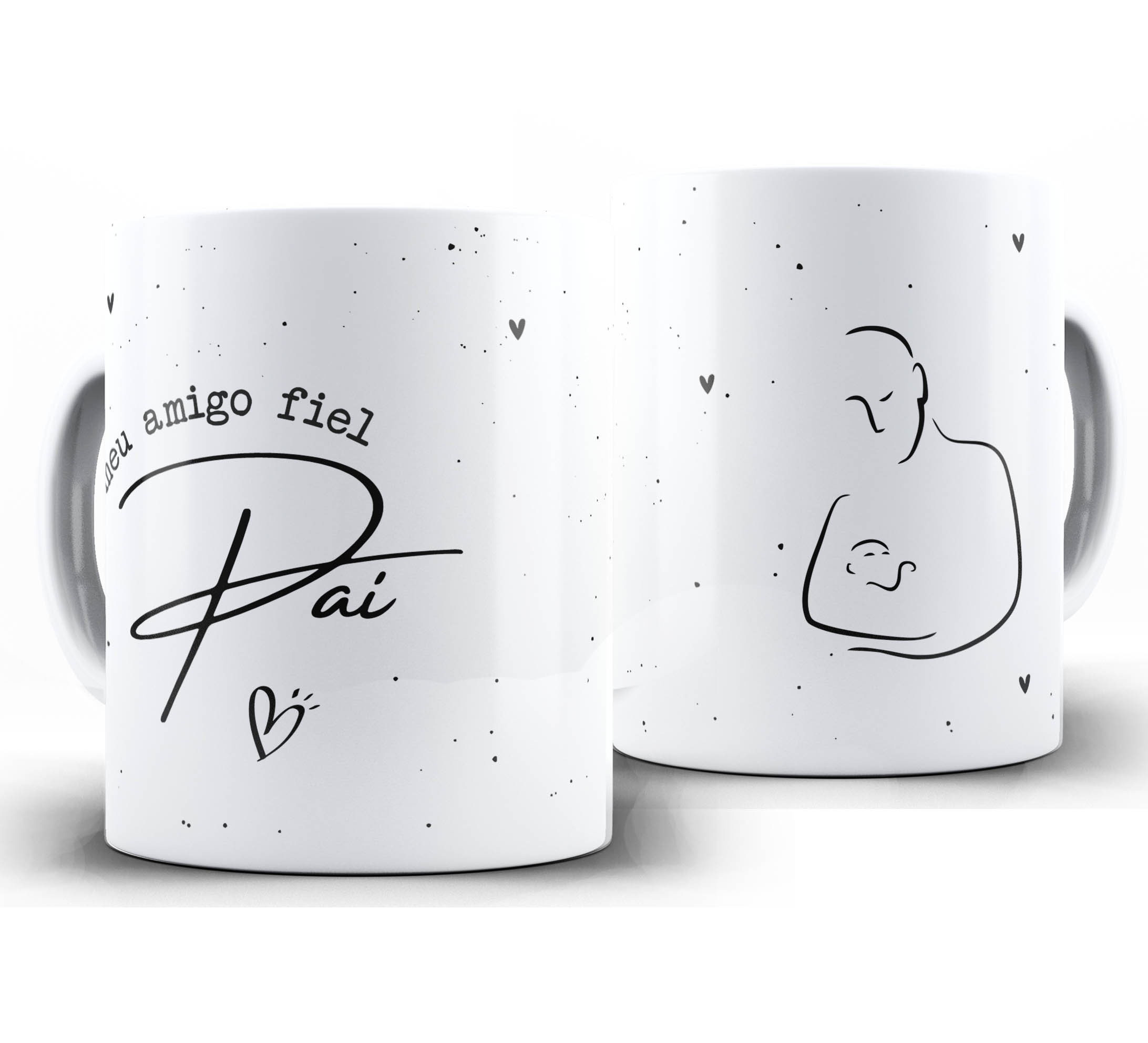 Caneca dia dos Pais W51 - Meu Amigo Fiel