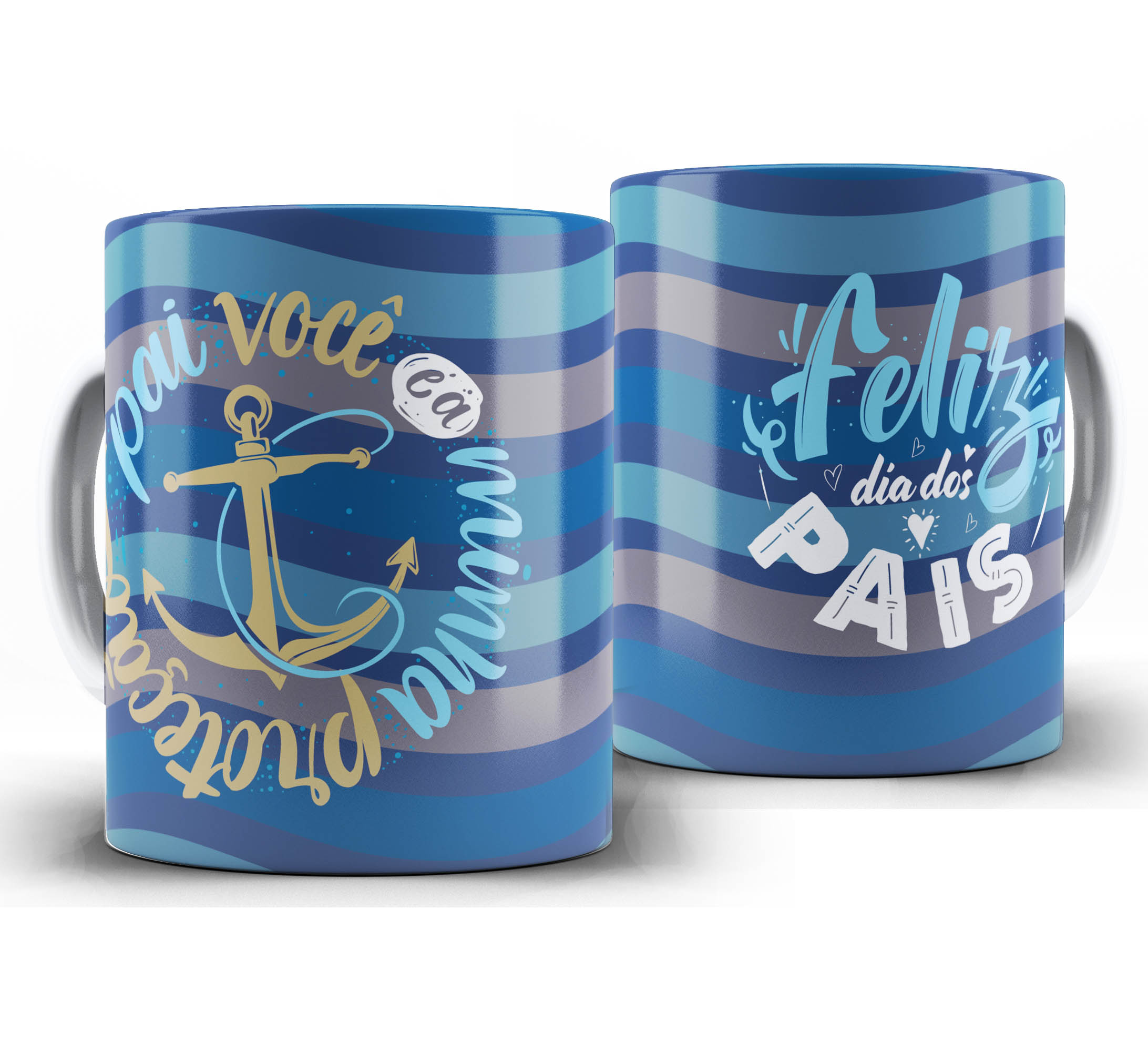 Caneca dia dos Pais W6 - Pai Você é a Minha Proteção