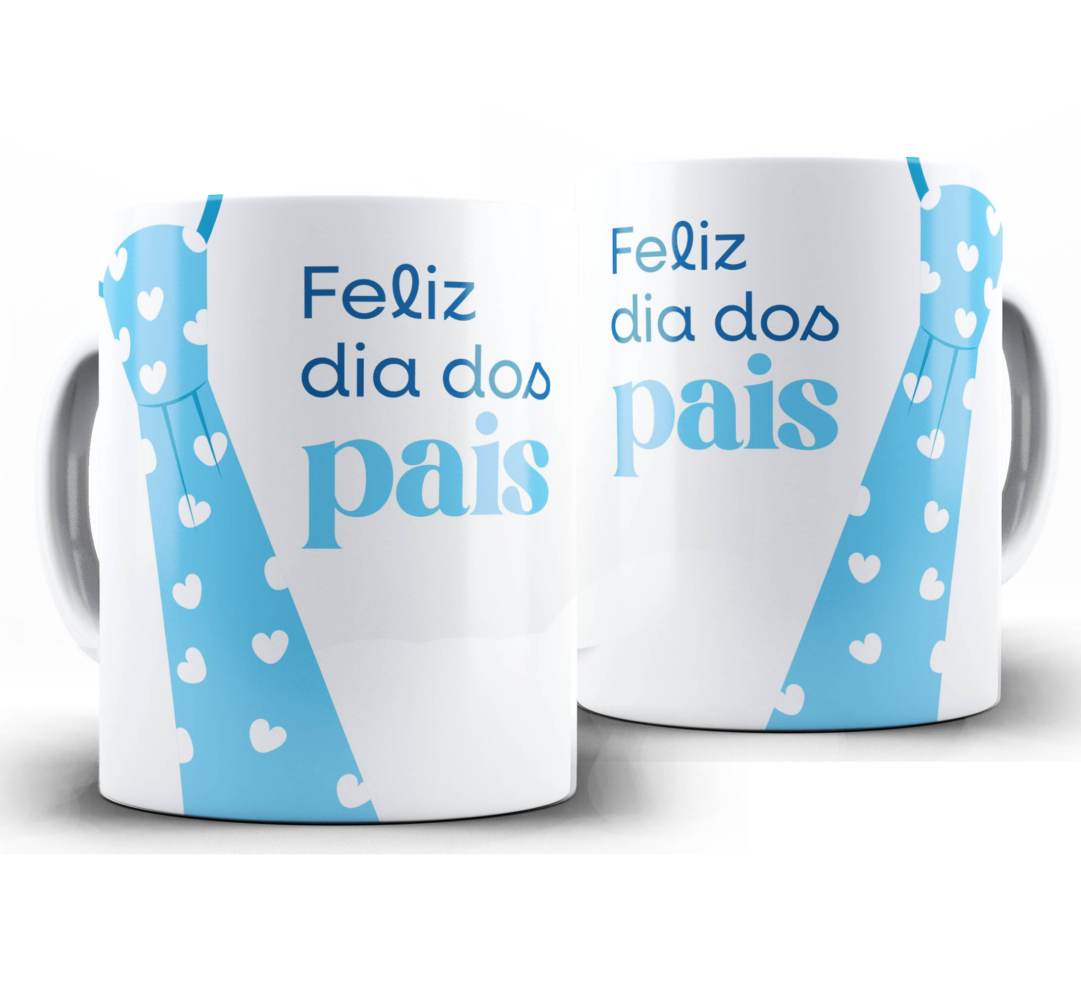 Caneca dia dos Pais W61 - Feliz dia dos Pais