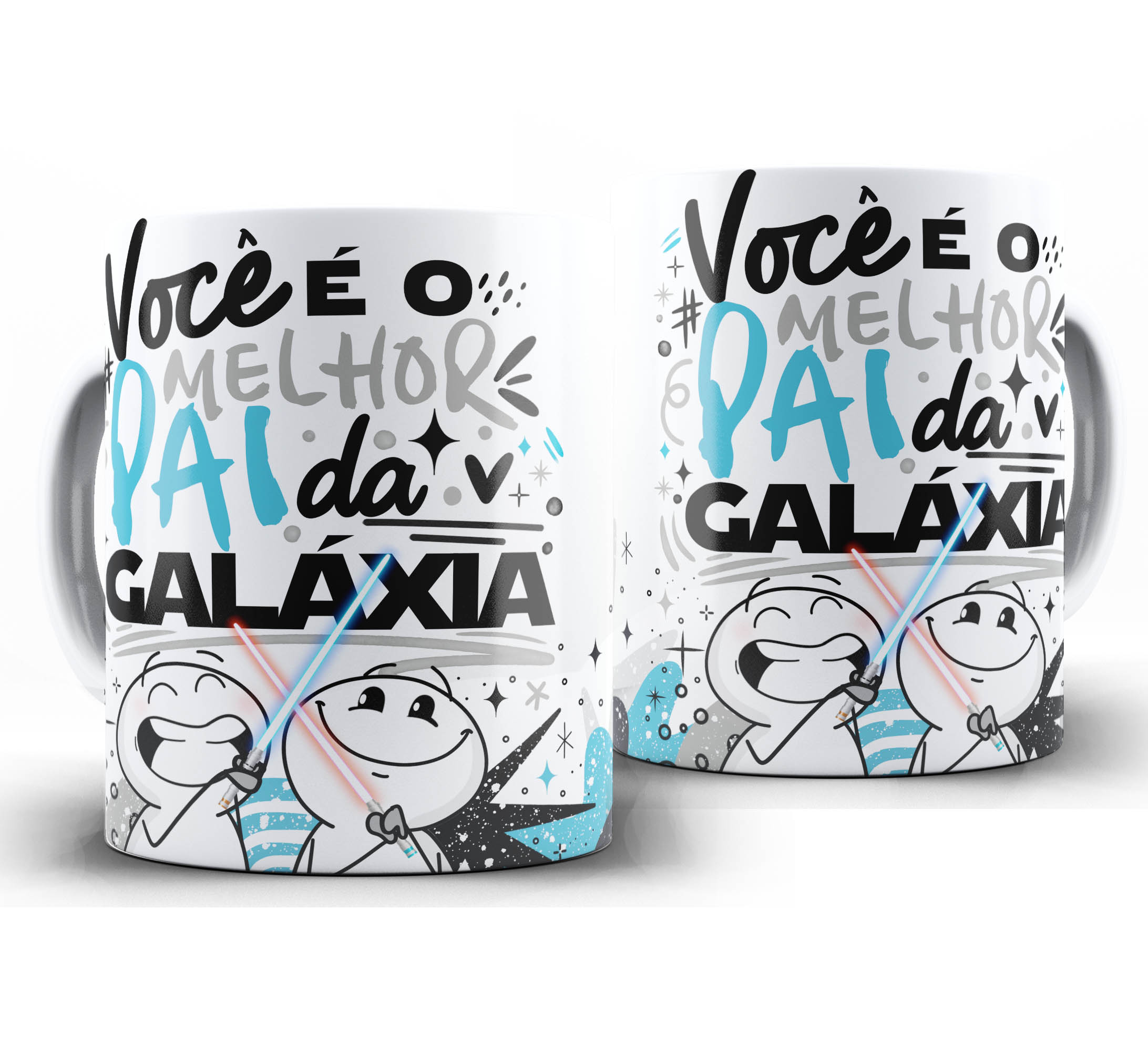 Caneca dia dos Pais W73 - Você é o melhor da galáxia