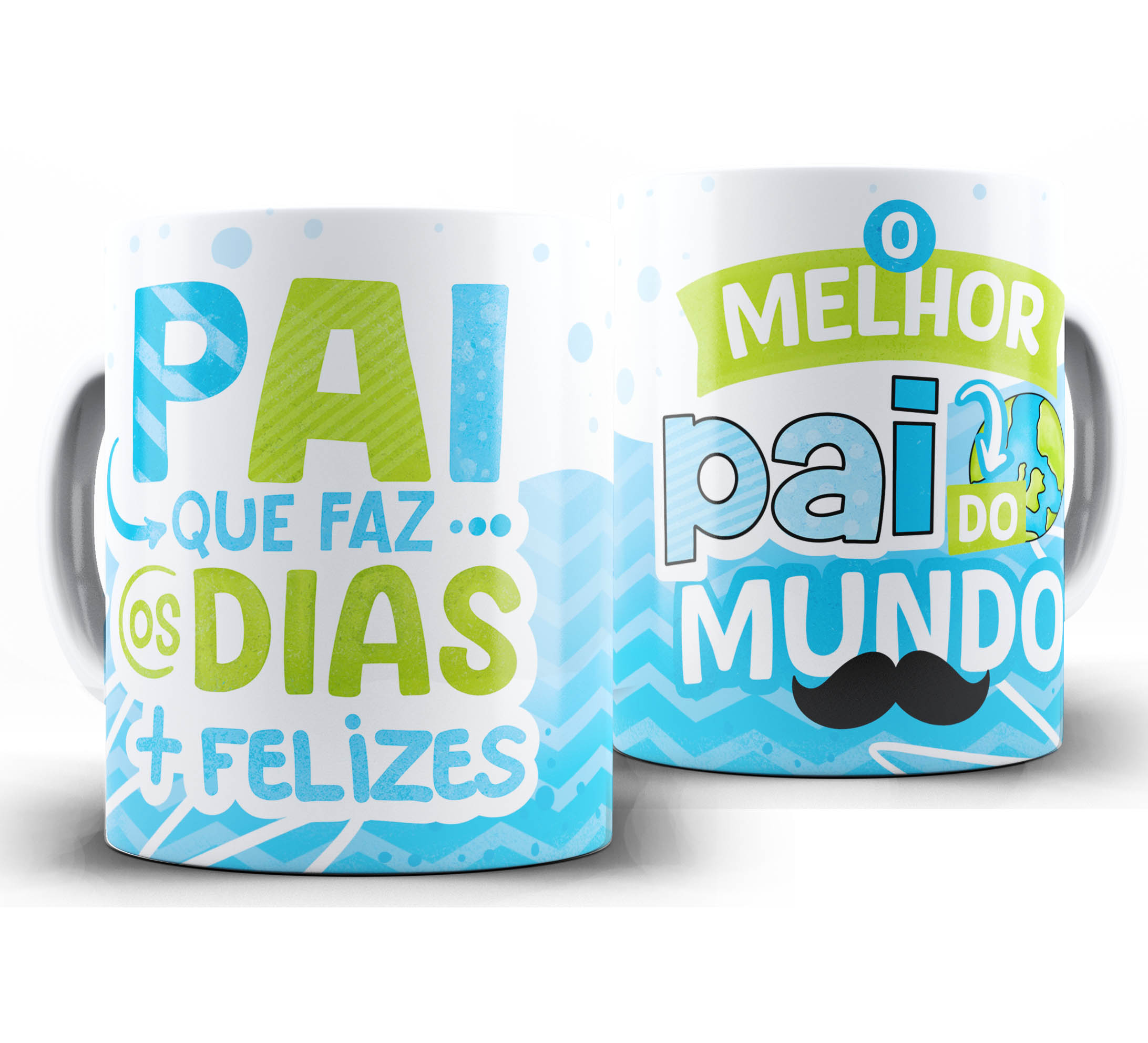 Caneca dia dos Pais W82 - Pai que faz os dias + felizes
