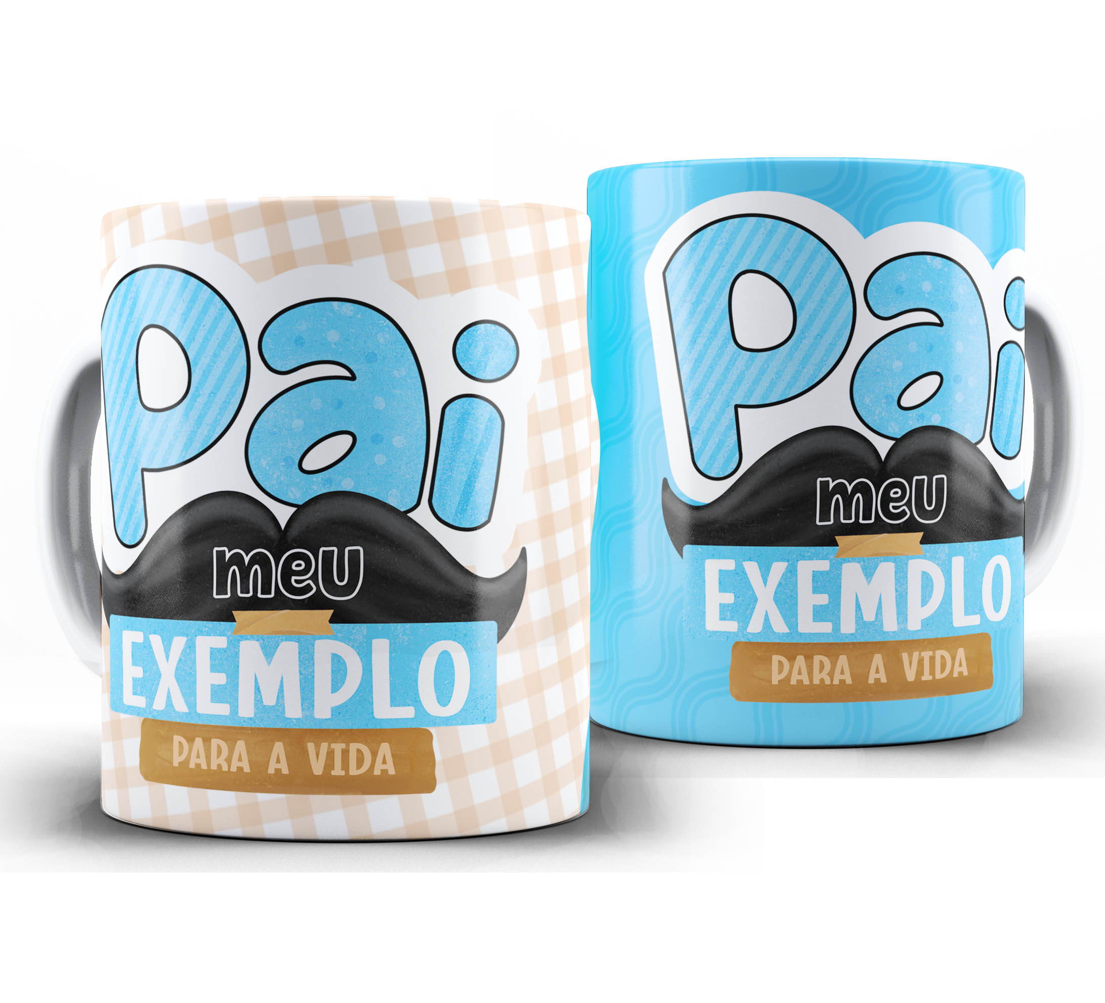 Caneca dia dos Pais W83 - Pai meu exemplo para vida