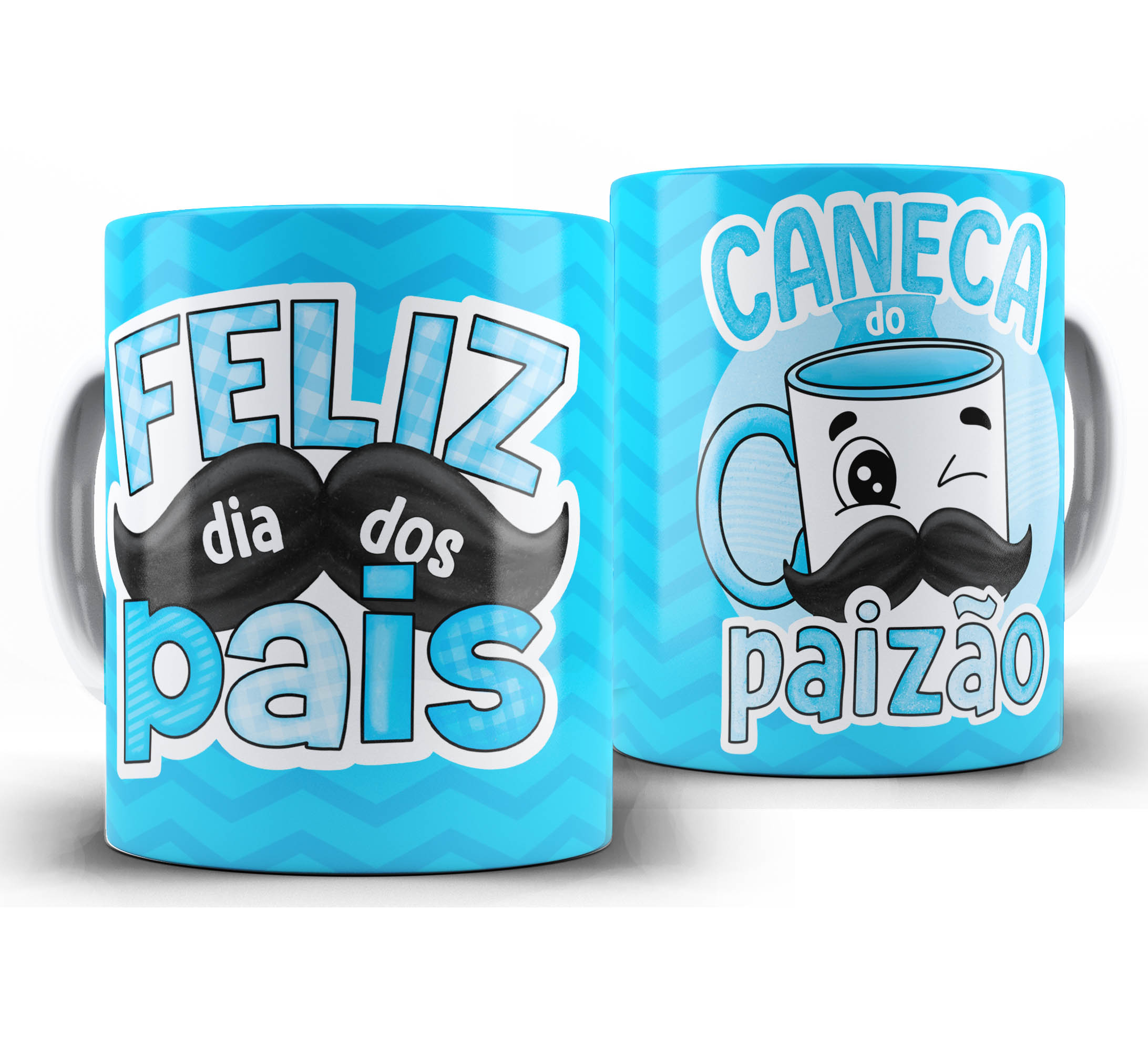 Caneca dia dos Pais W87 - Feliz dia dos Pais