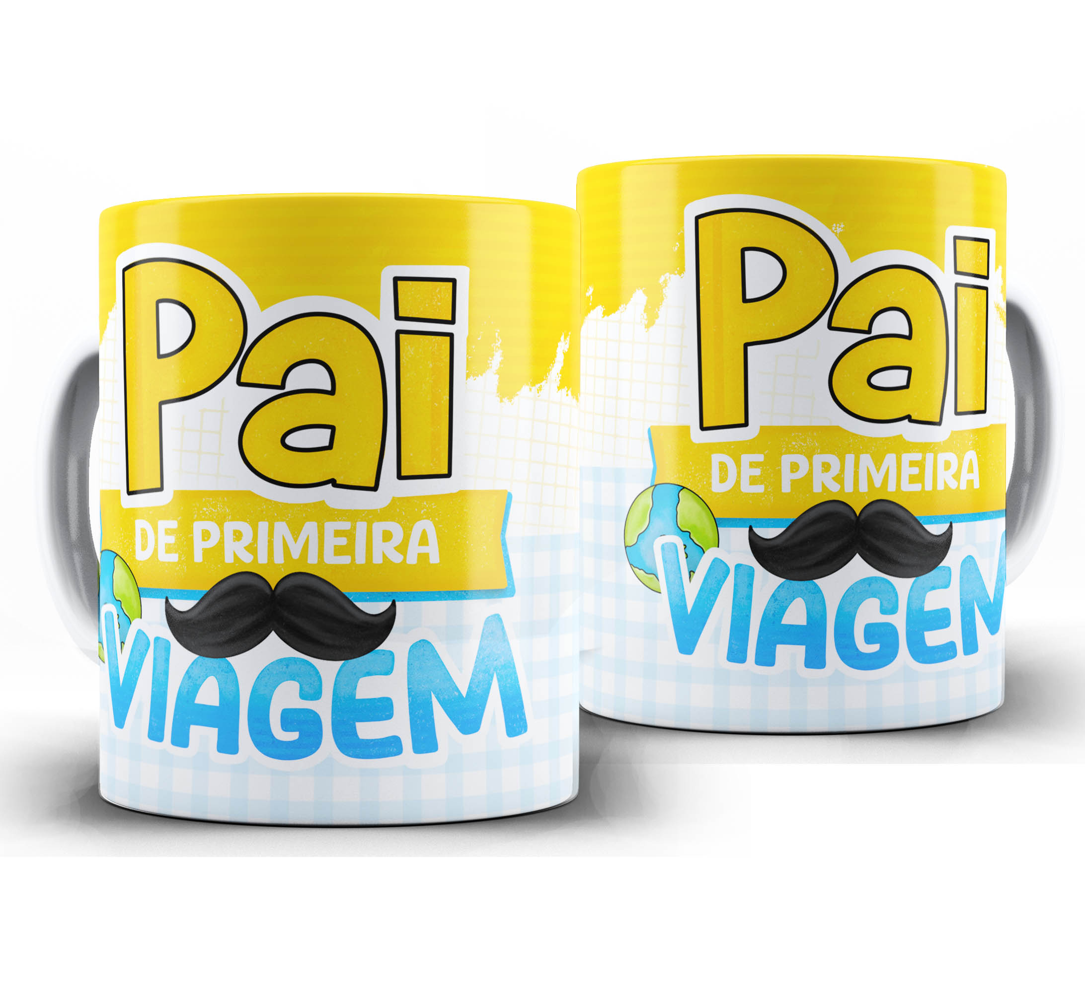 Caneca dia dos Pais W88 - Pai de Primeira Viagem