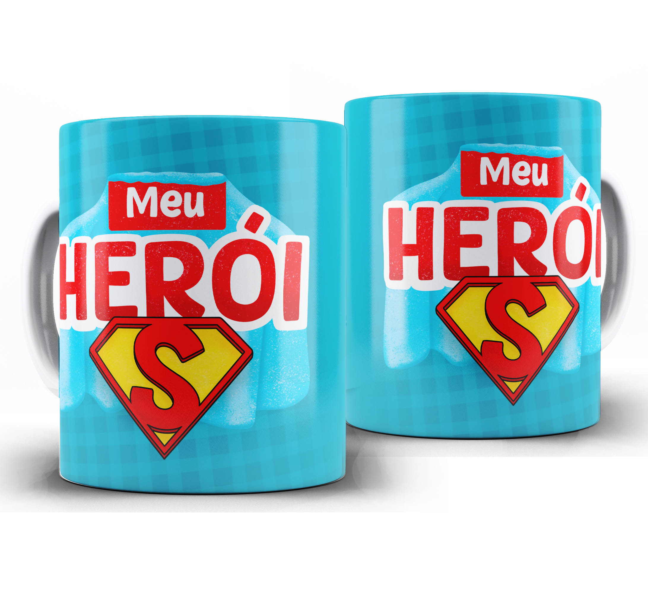 Caneca dia dos Pais W89 - Meu Herói