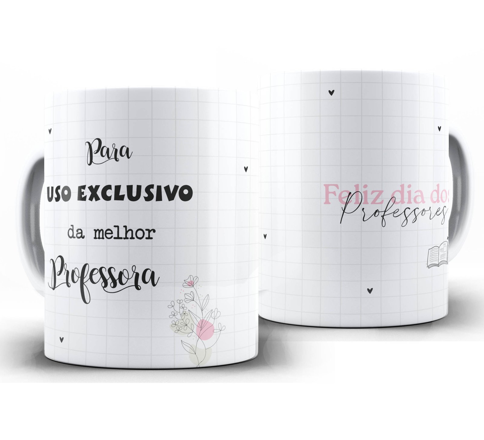 Caneca Dia dos Professores W68 - Uso Exclusivo - Minima Studio