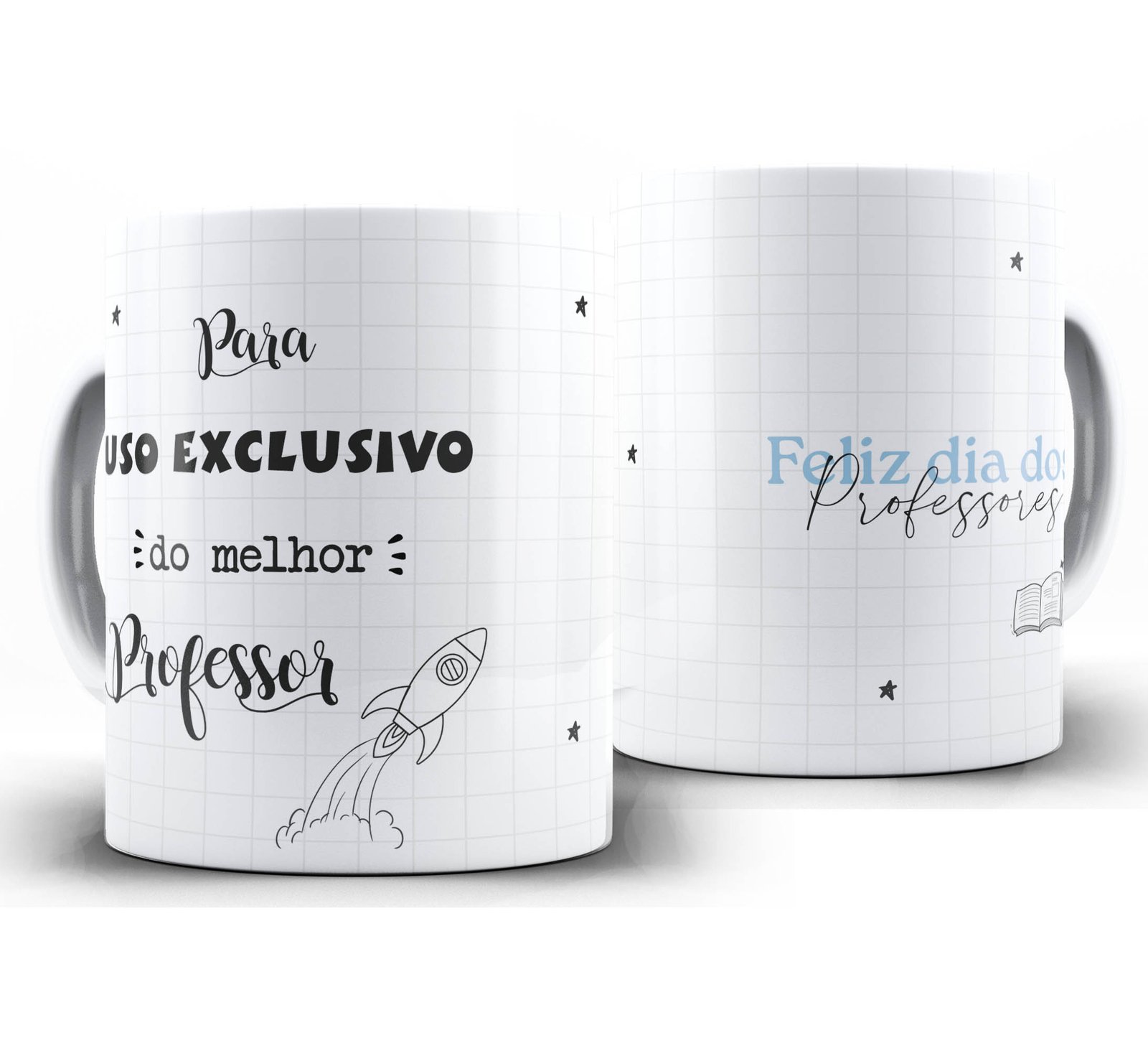 Caneca Dia dos Professores W66 - Uso Exclusivo - Minima Studio