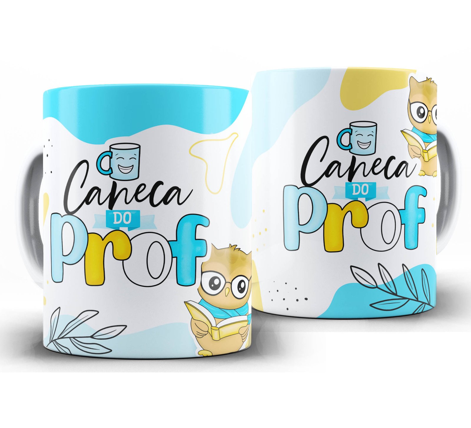 Caneca Dia dos Professores W102 - Caneca do Prof - Avião sem Asa
